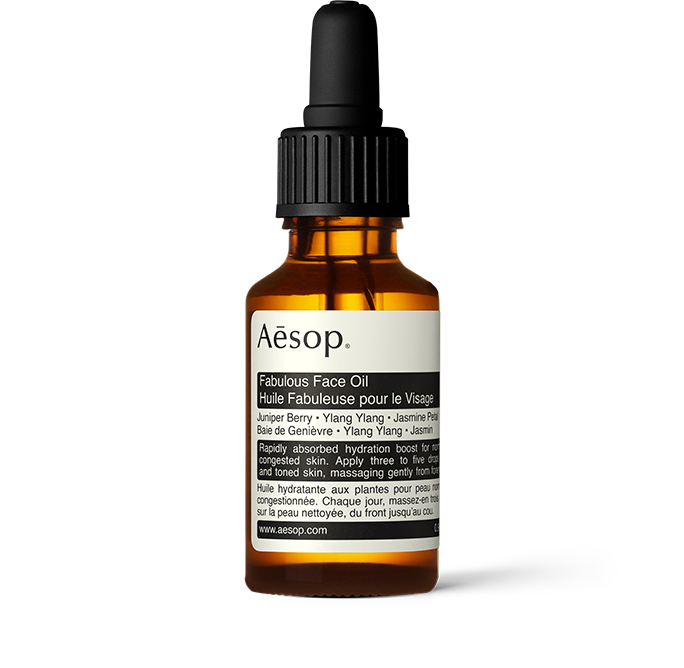 fabulous face oil with pipette