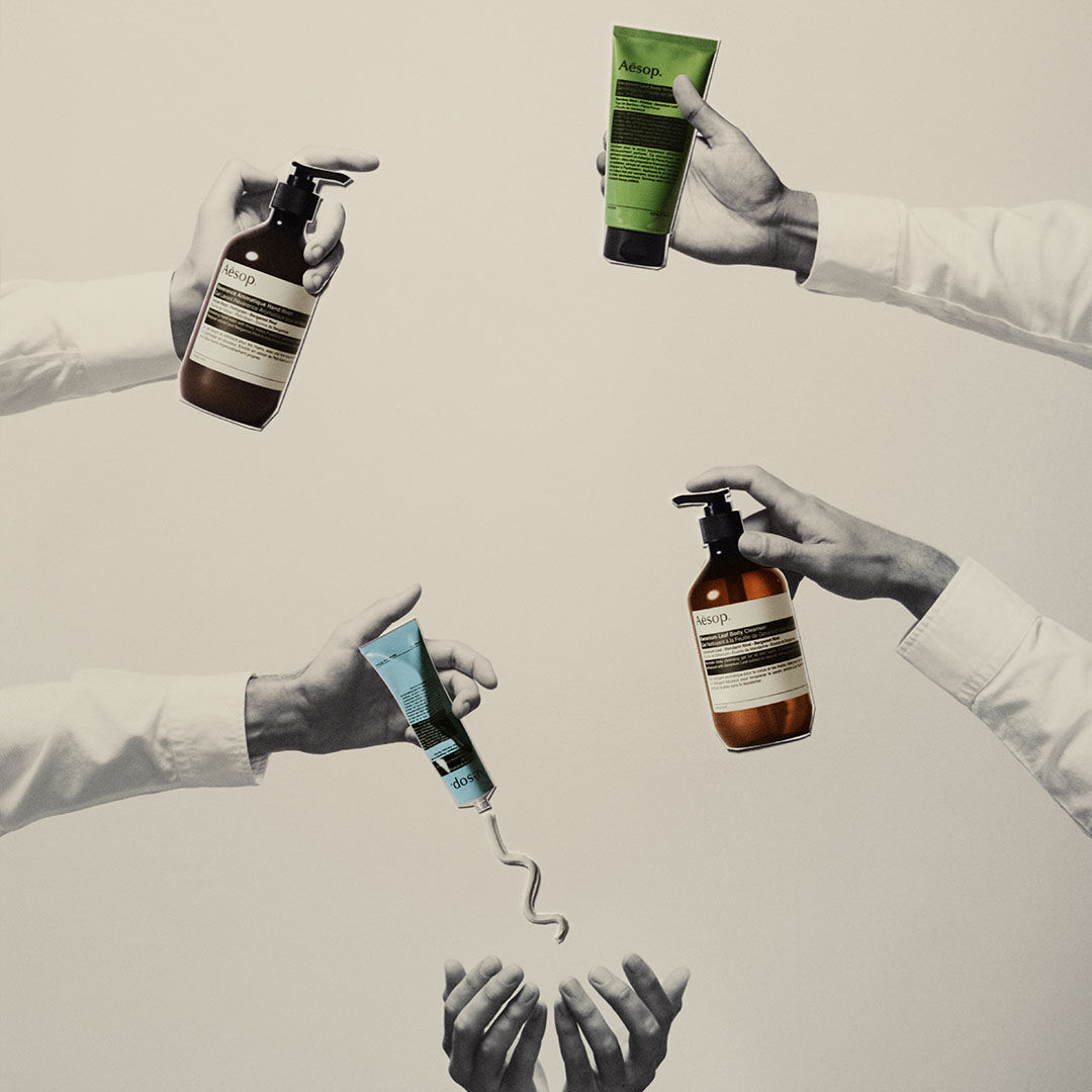 Hand & Body - Aesop cleansing, hydrating & personal care