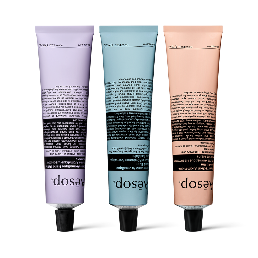 Aromatique Hand Balm Trio – Aesop Hand & Body – Luxury Hand Cream