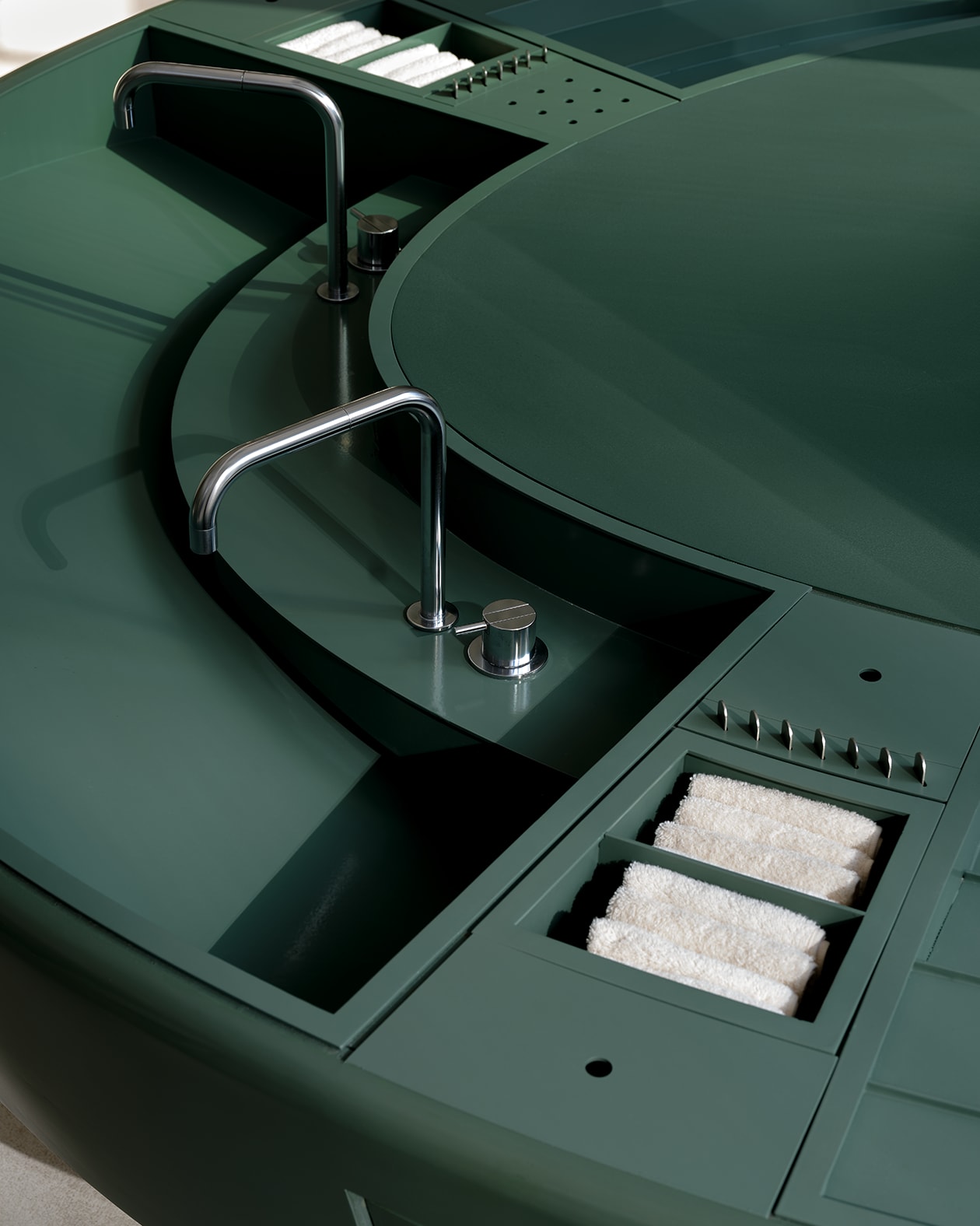 green sink