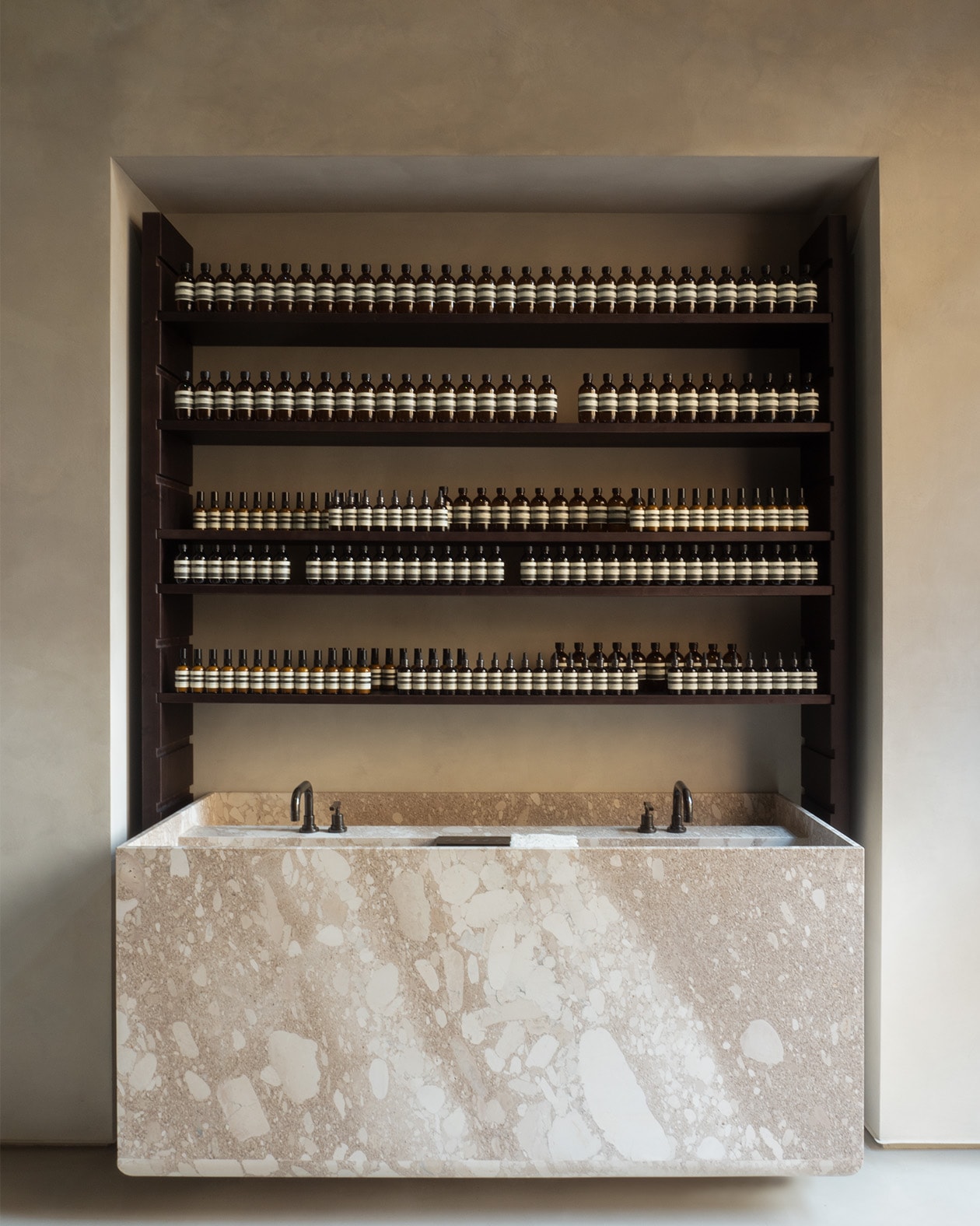 Aesop Firenze store product display
