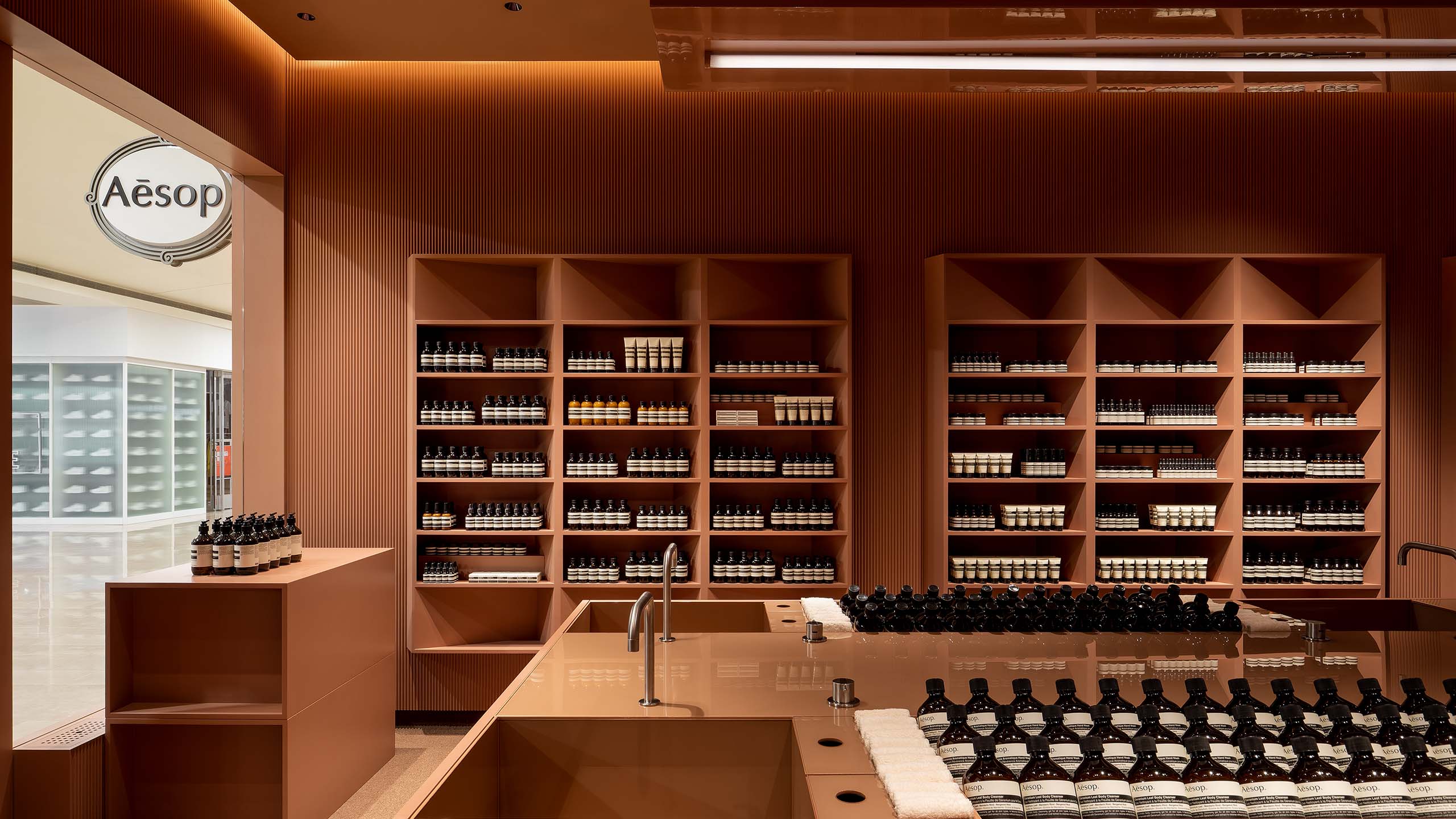 Taipei 101 store interior with product display
