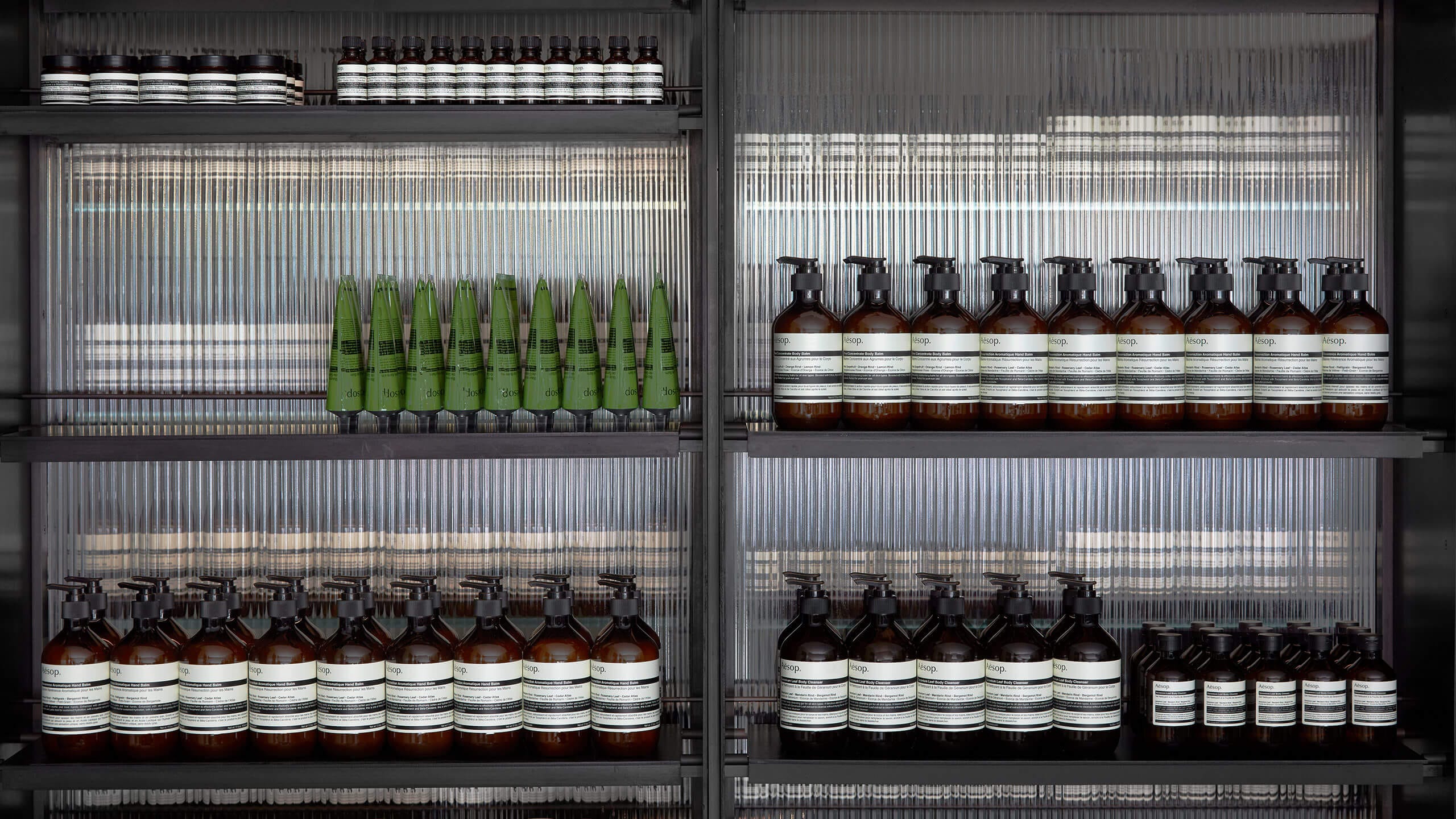 Aesop Walnut Street Interior