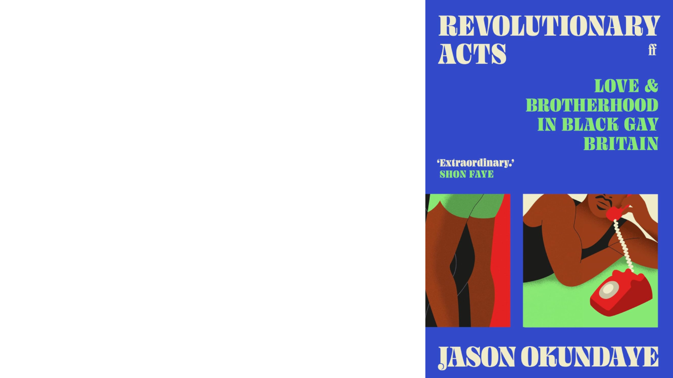 'Revolutionary Acts' by Jason Okundaye  book cover.