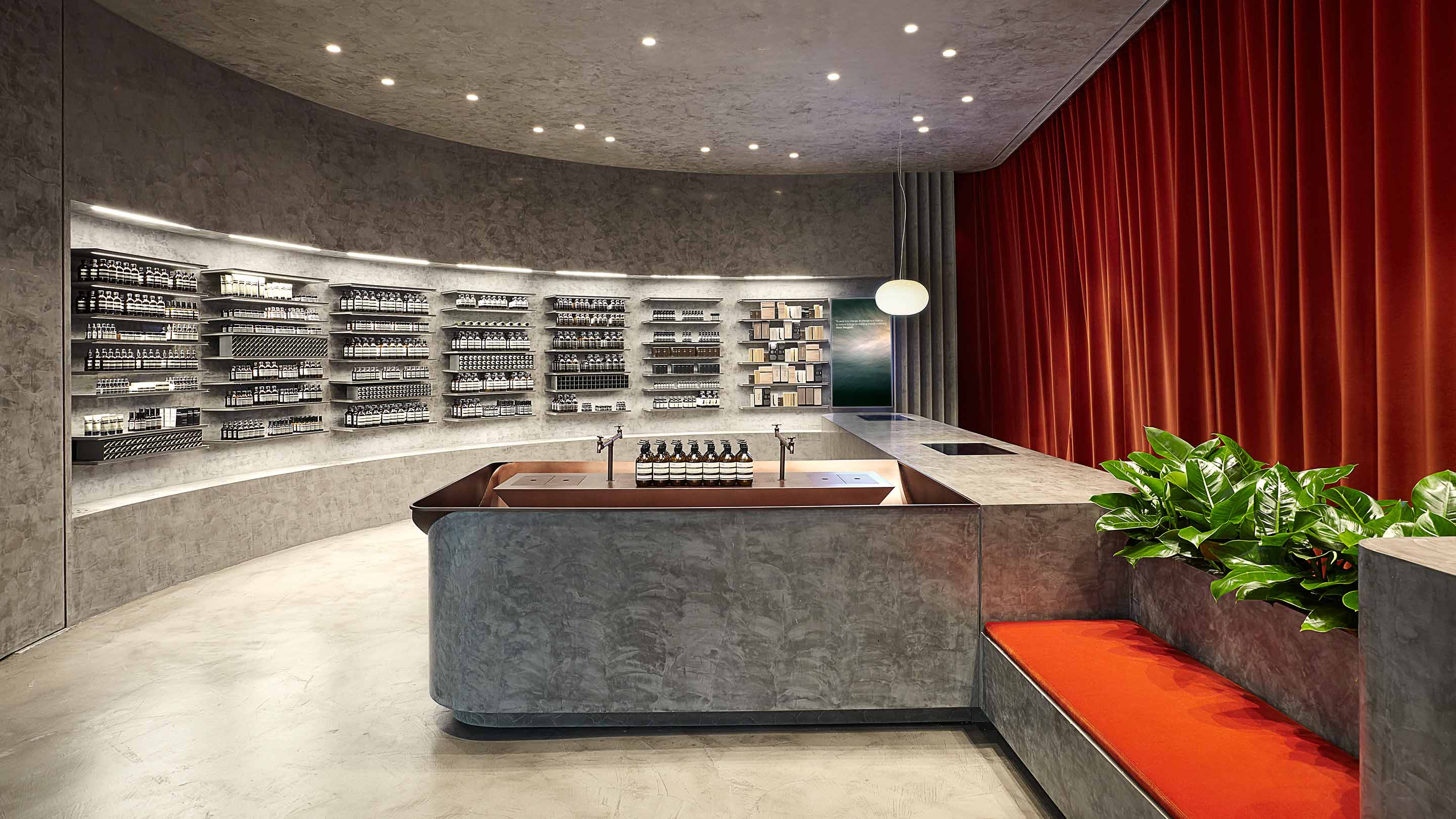 Aesop IFC Seoul interior