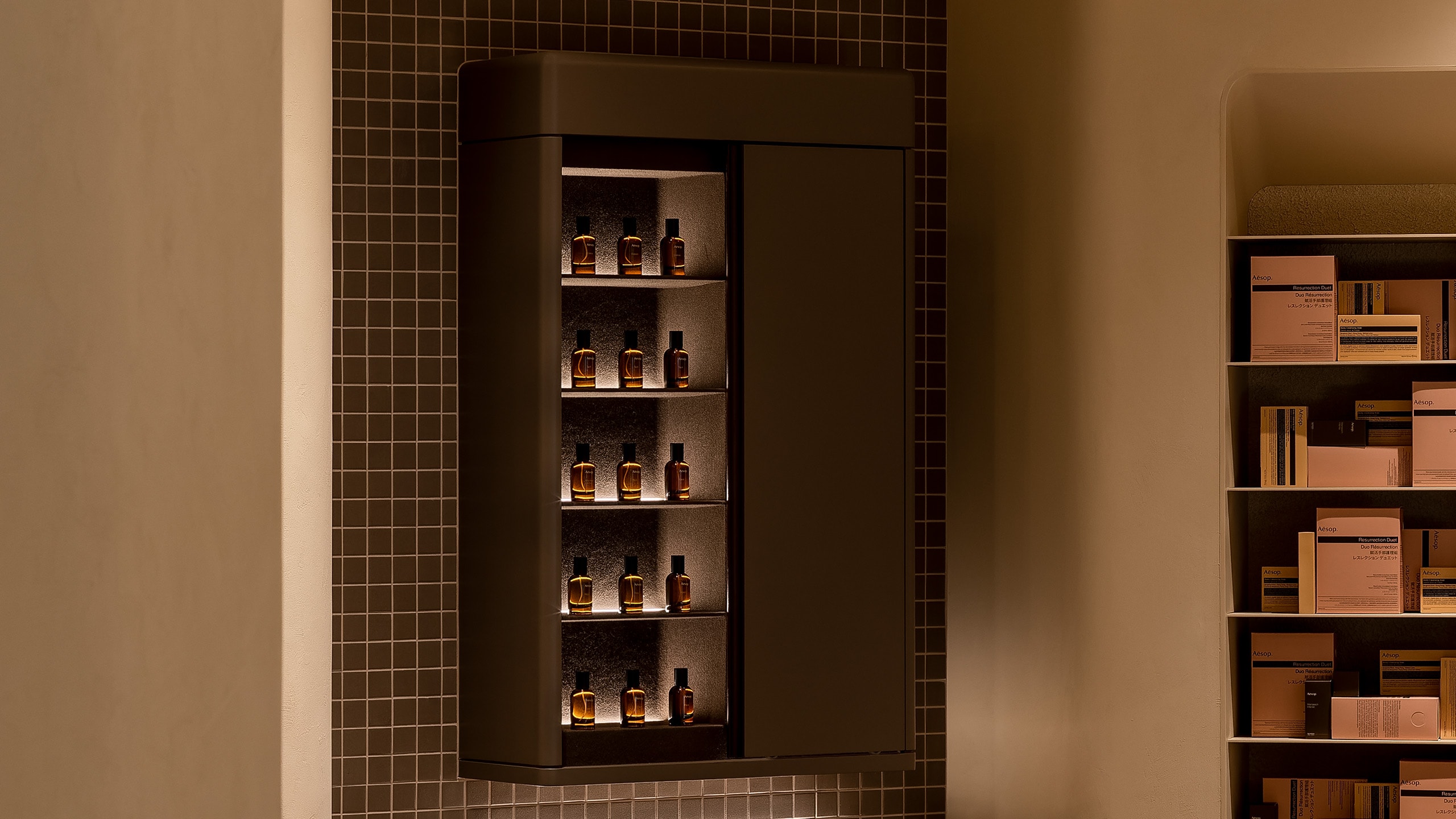 The Fragrance Armoire in Aesop LaLaport
