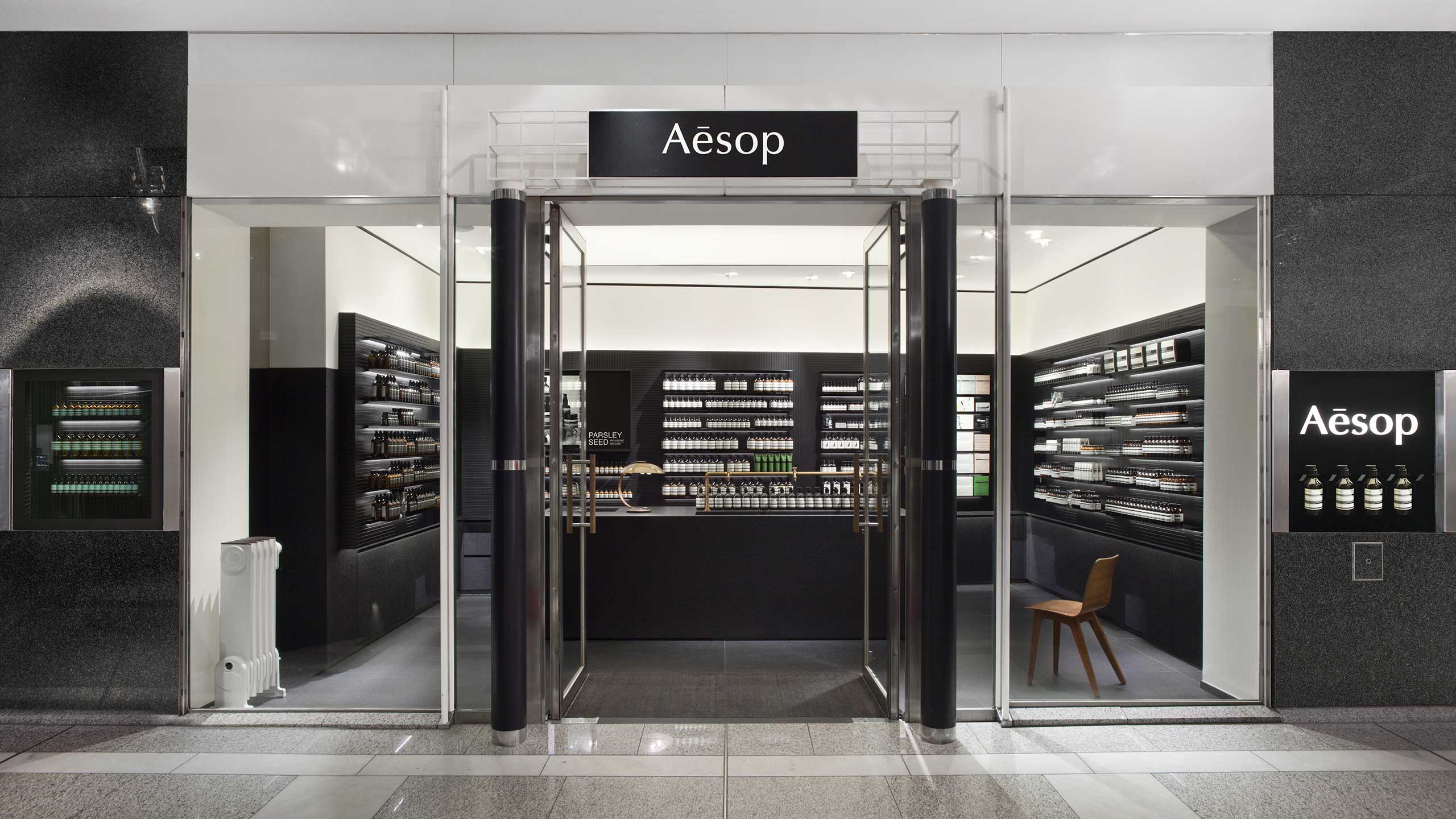 Aesop Karlspassage store facade