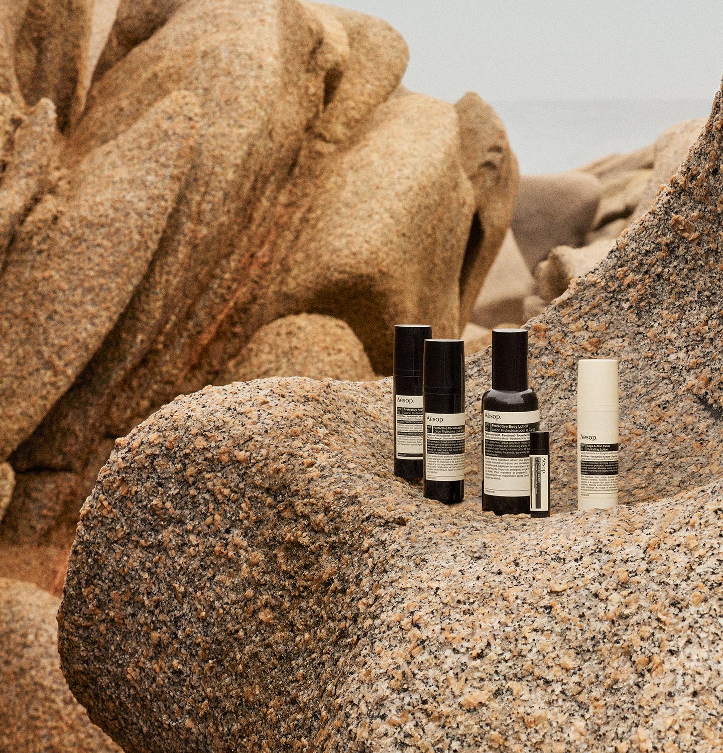 Aesop Sun Care products