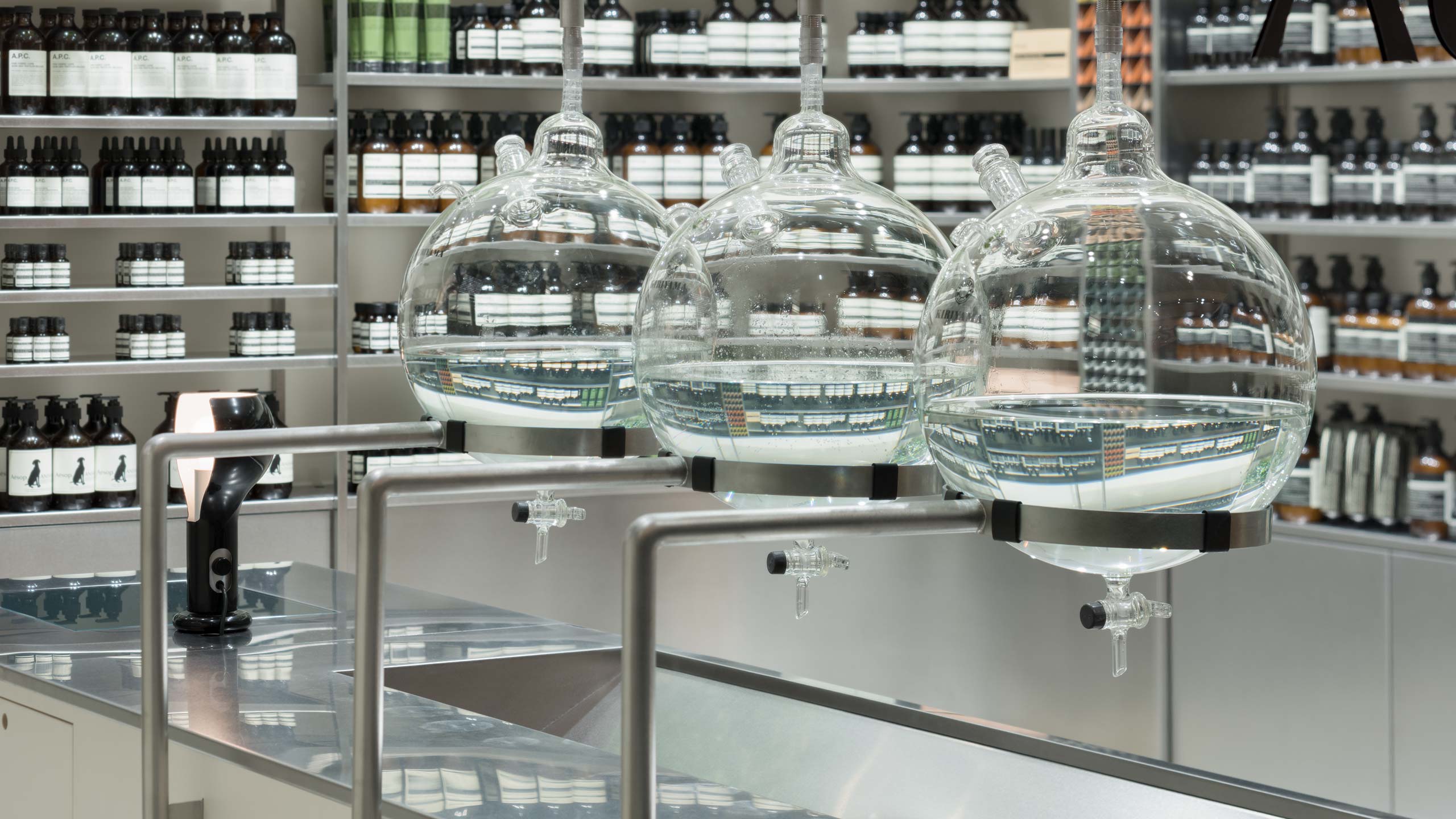 Aesop Tokyo Midtown interior 