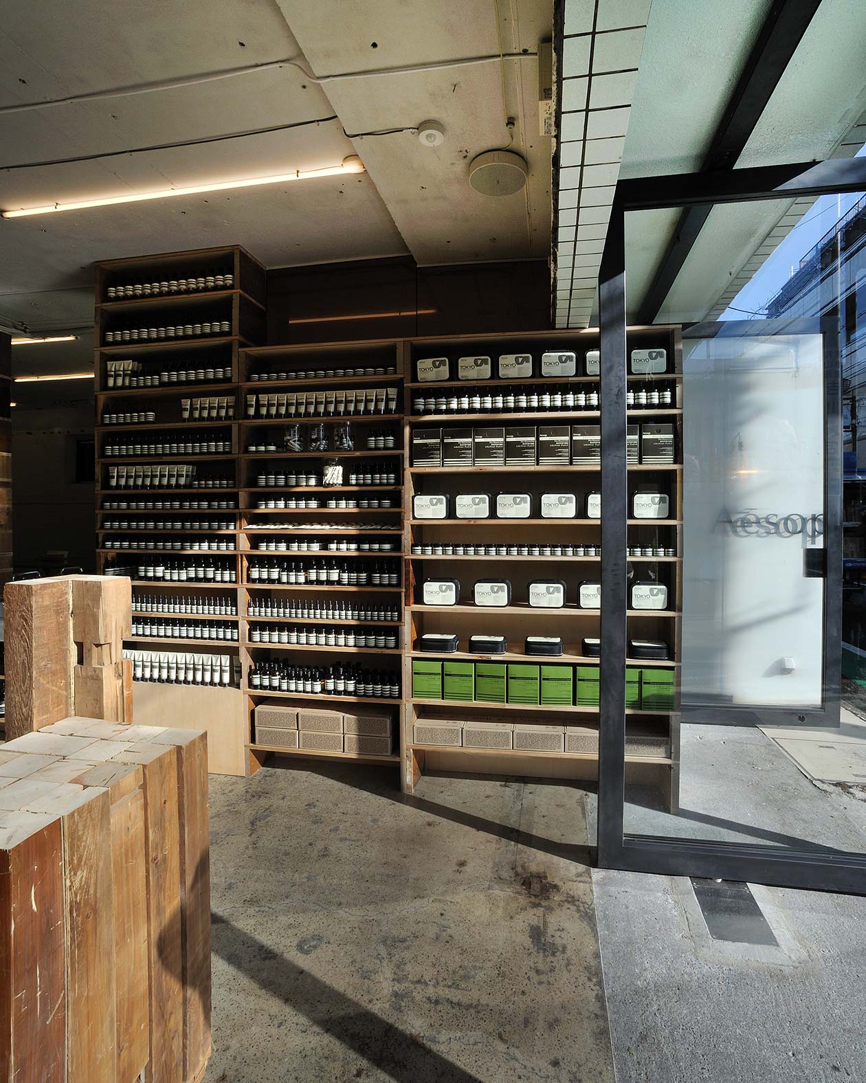 Aesop Aoyama Interior