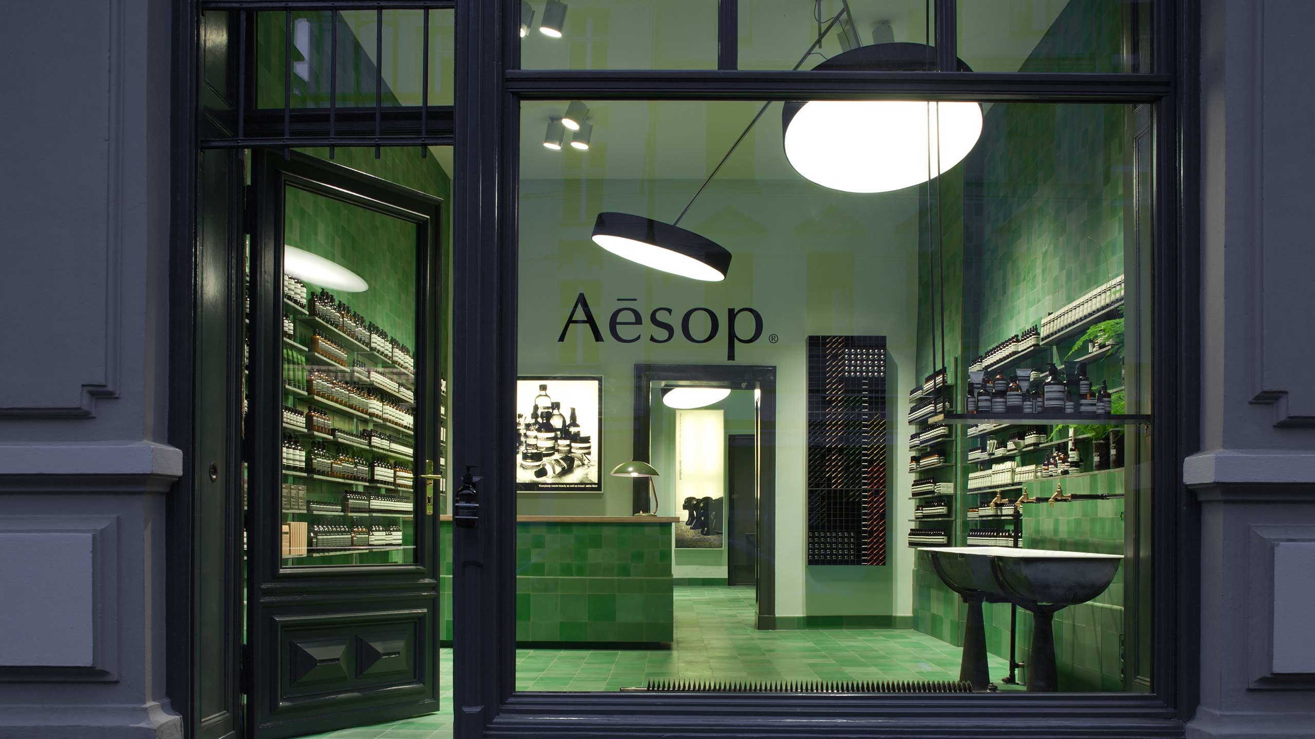 Aesop Mitte store facade