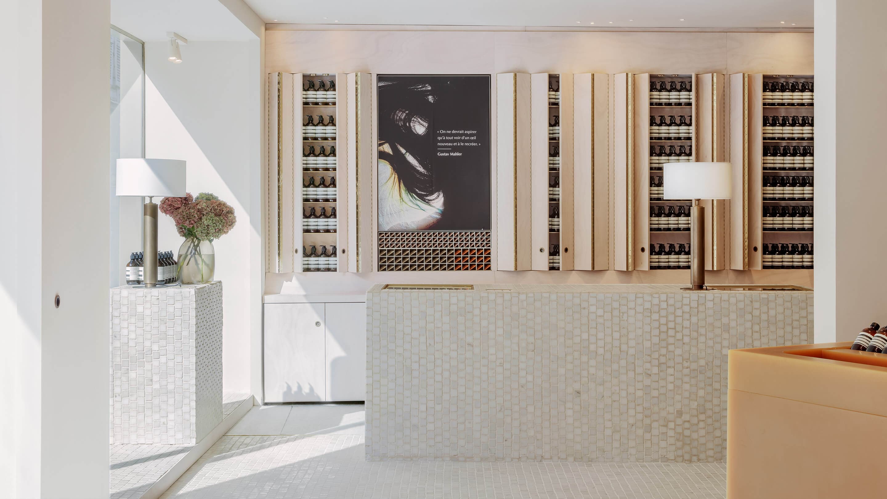 Aesop Toulouse store interior 