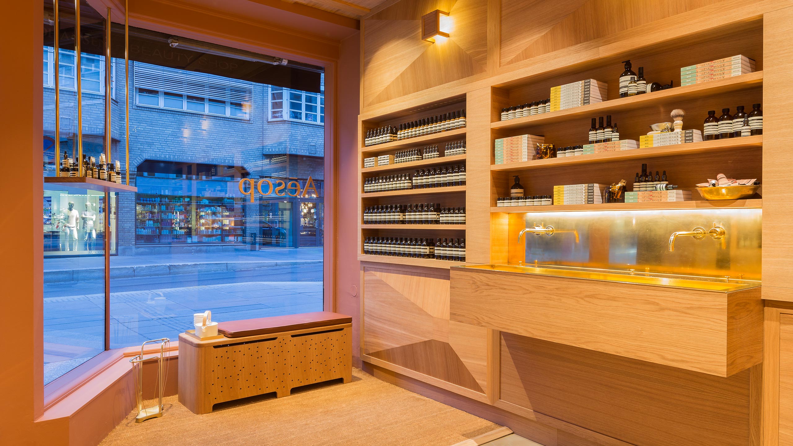Aesop Homansbyen store interior 