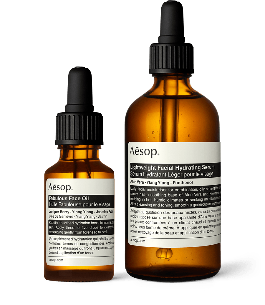 Lightweight Facial Hydrating Serum and Fabulous Face Oil