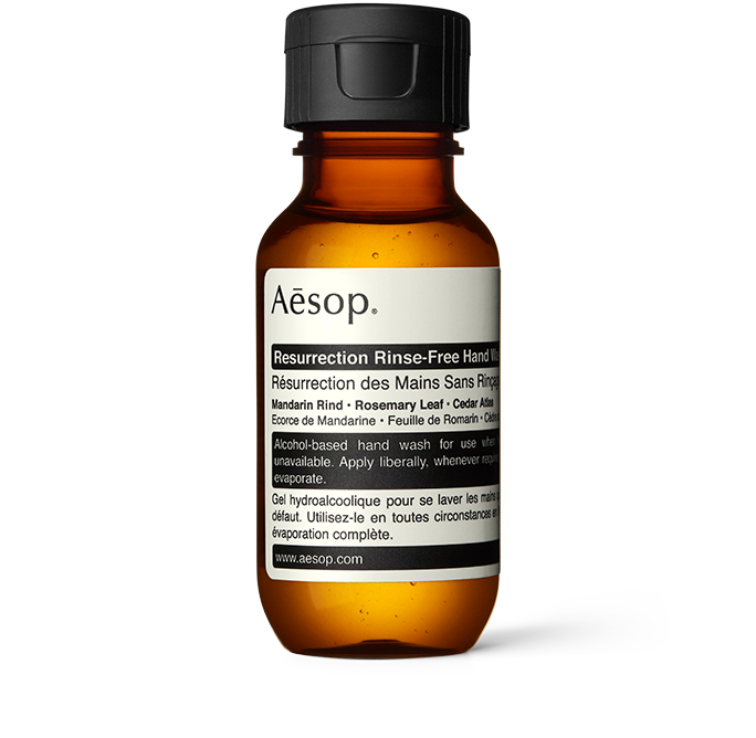aesop.com | Resurrection Rinse-Free Hand Wash