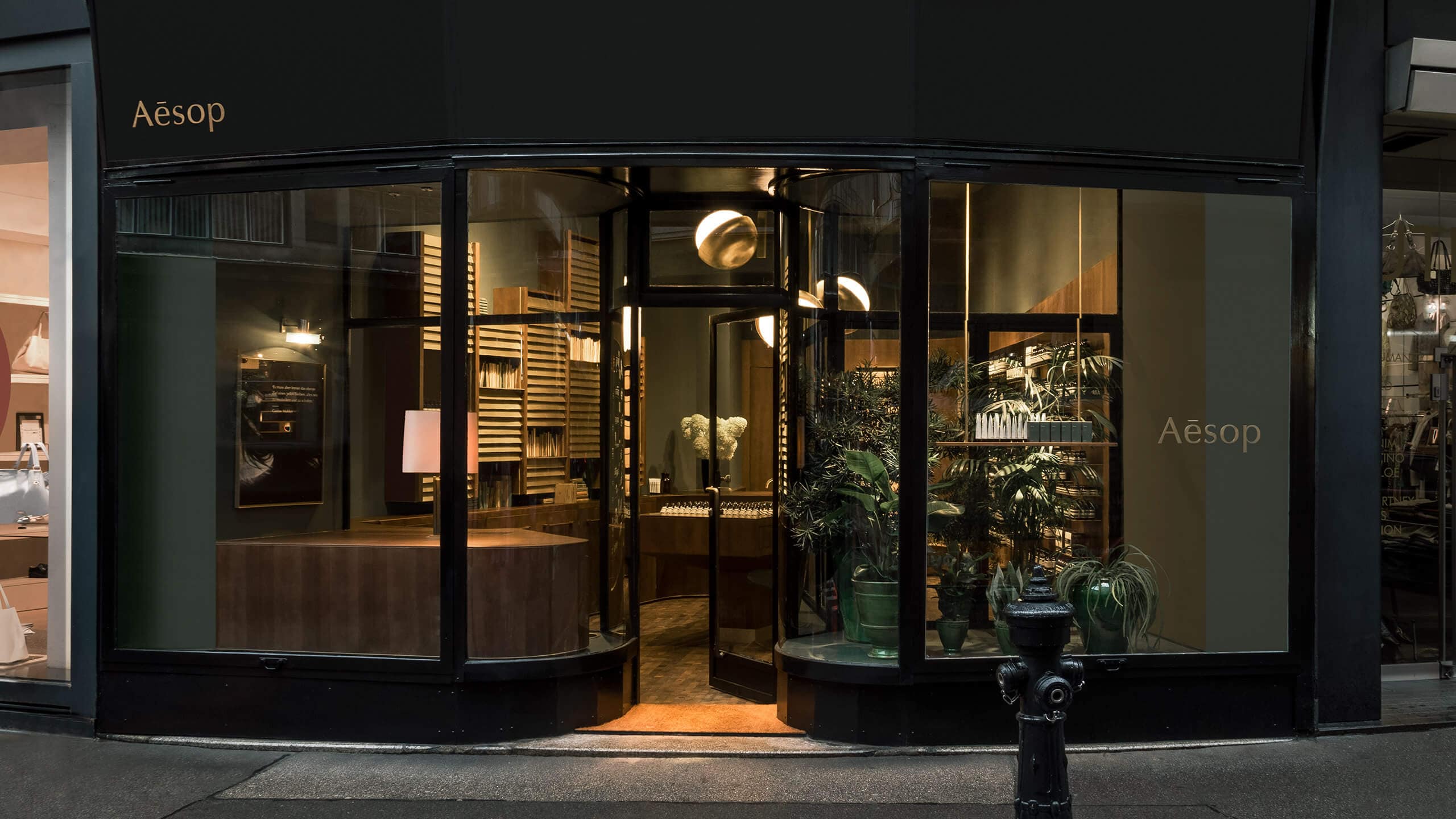 Aesop Bauernmarkt store facade