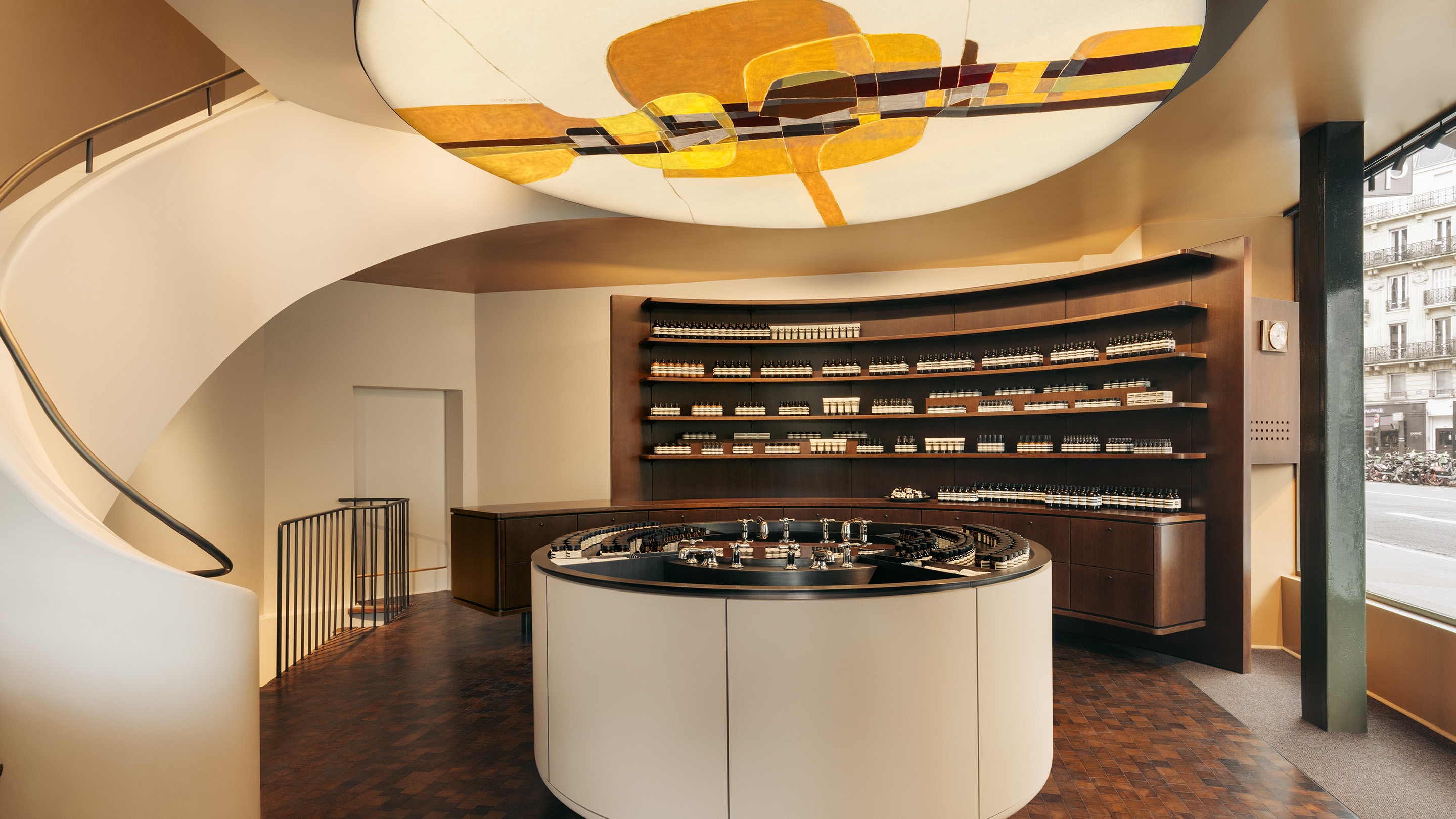 Aesop Rue de Sèvres store interior.