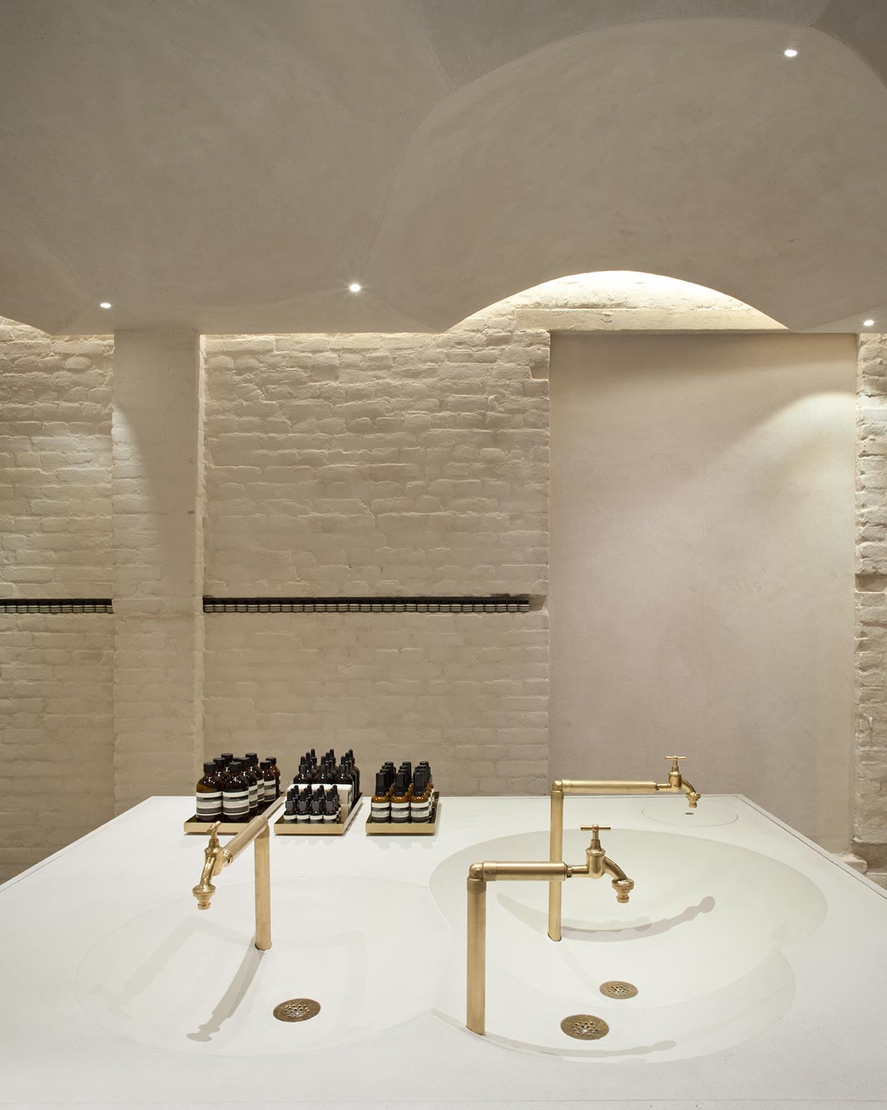 Aesop Prinsens Gate store interior sink detail