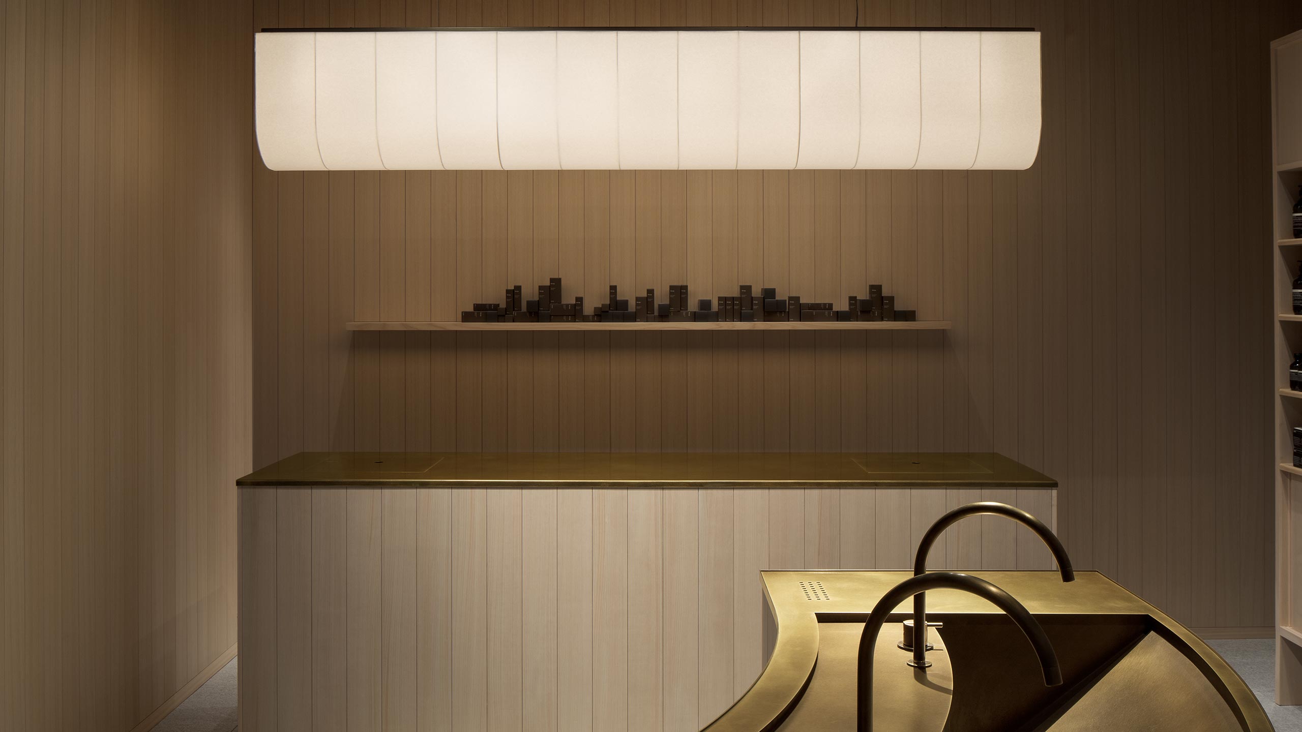 Aesop Nihonbashi counter and sink