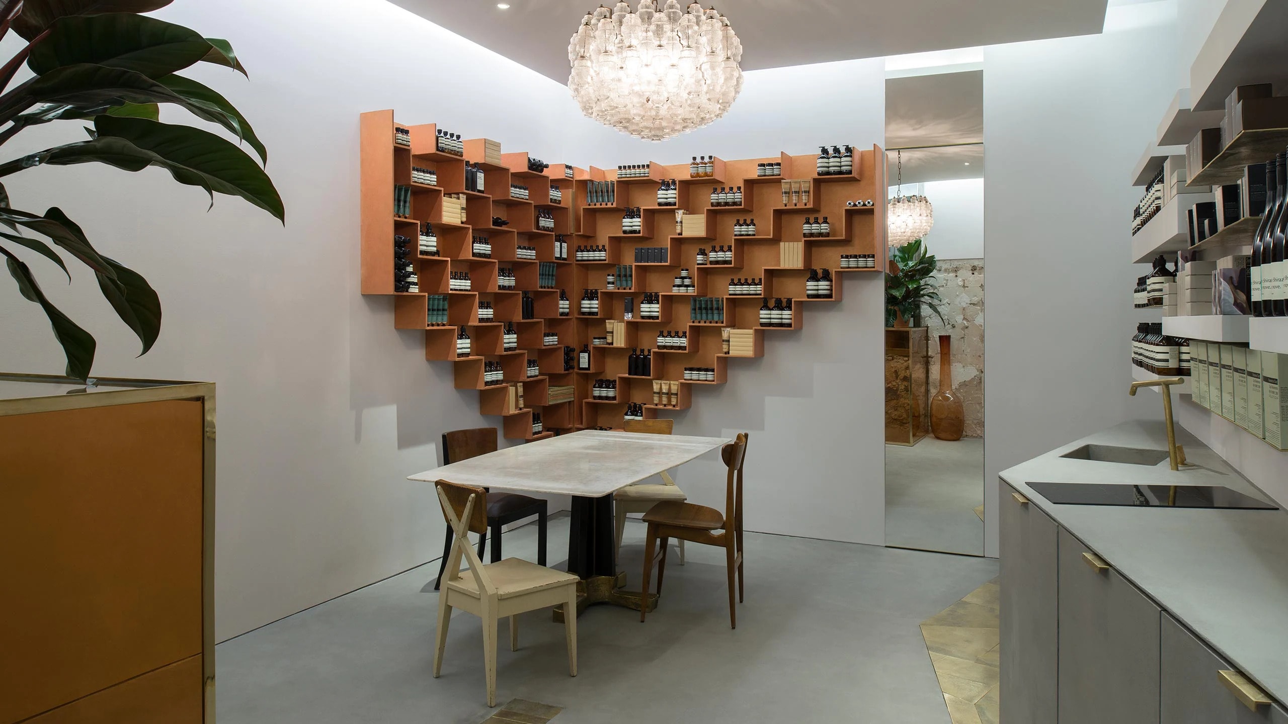 Aesop Brera interior