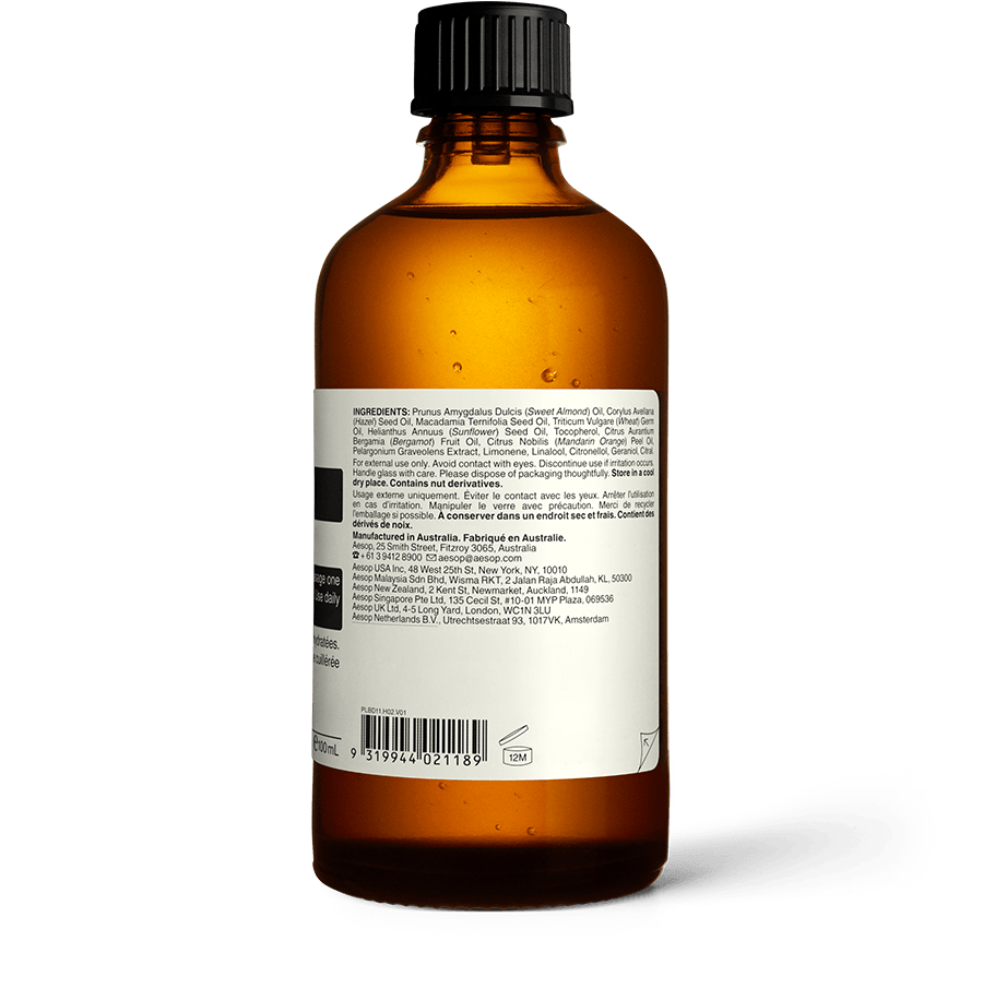 Geranium Leaf Hydrating Body Treatment | Body Oil | Aesop