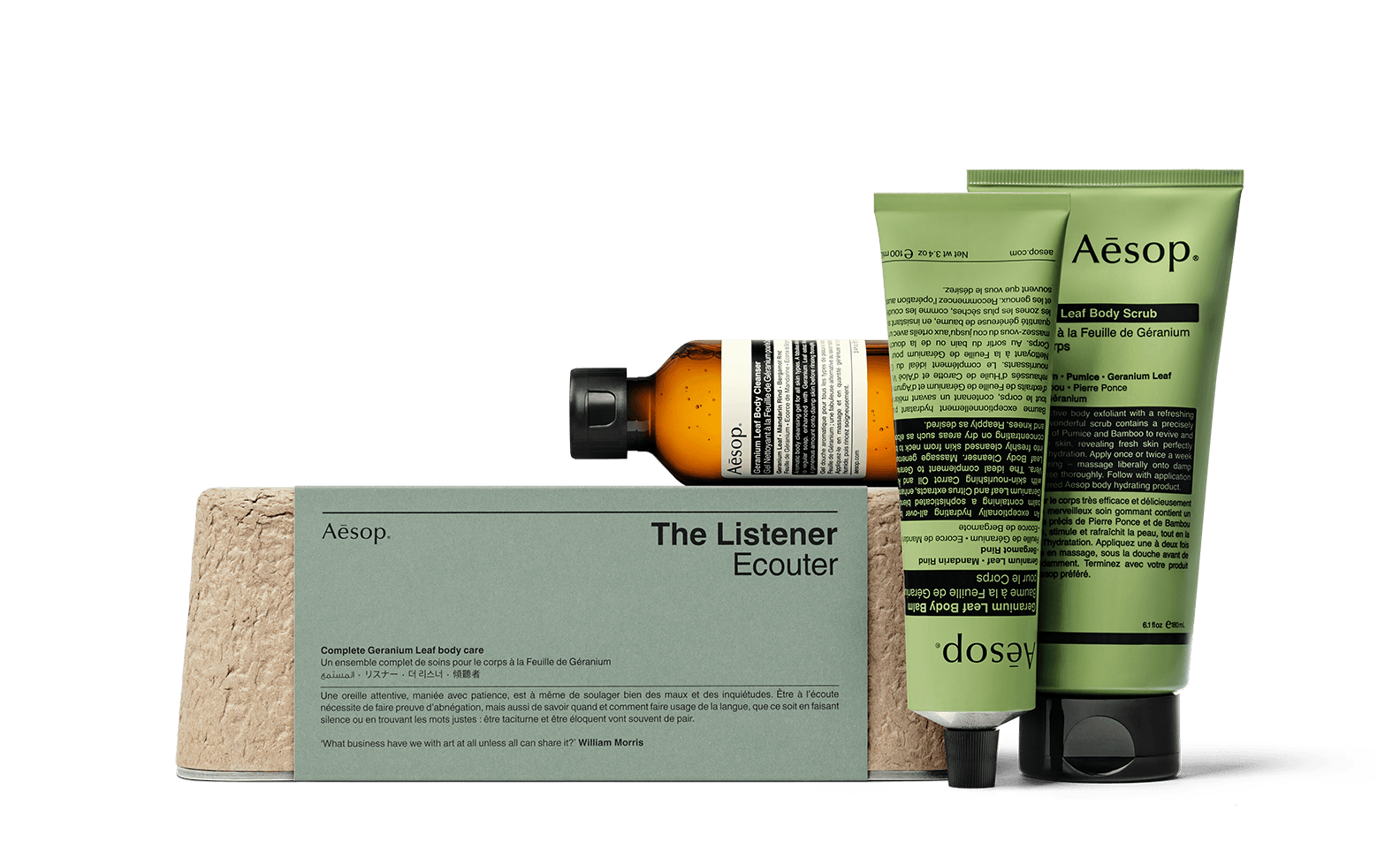 The Listener Seasonal Gift Kits Aesop United States