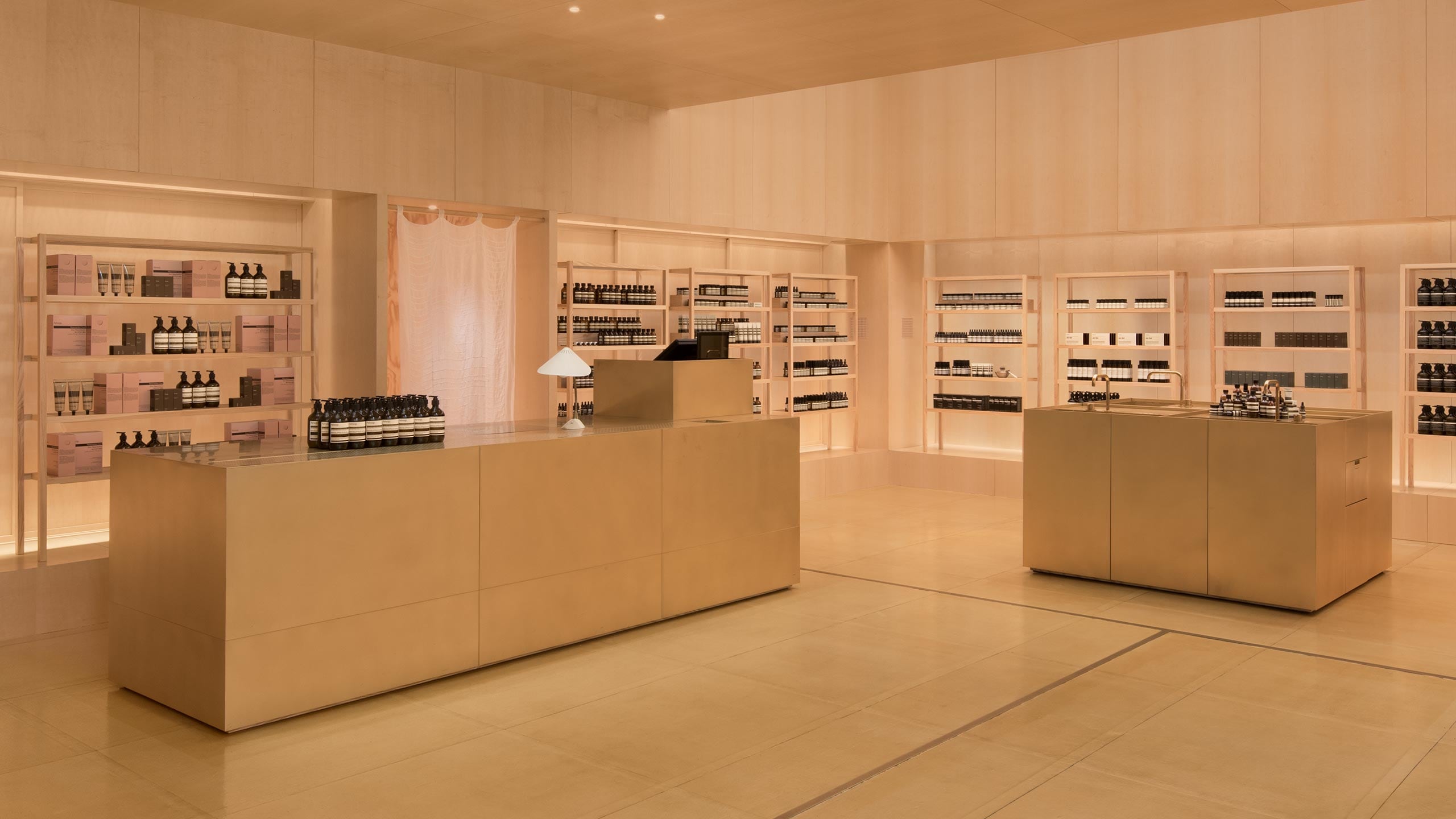 Aesop Starfield Goyang store interior 
