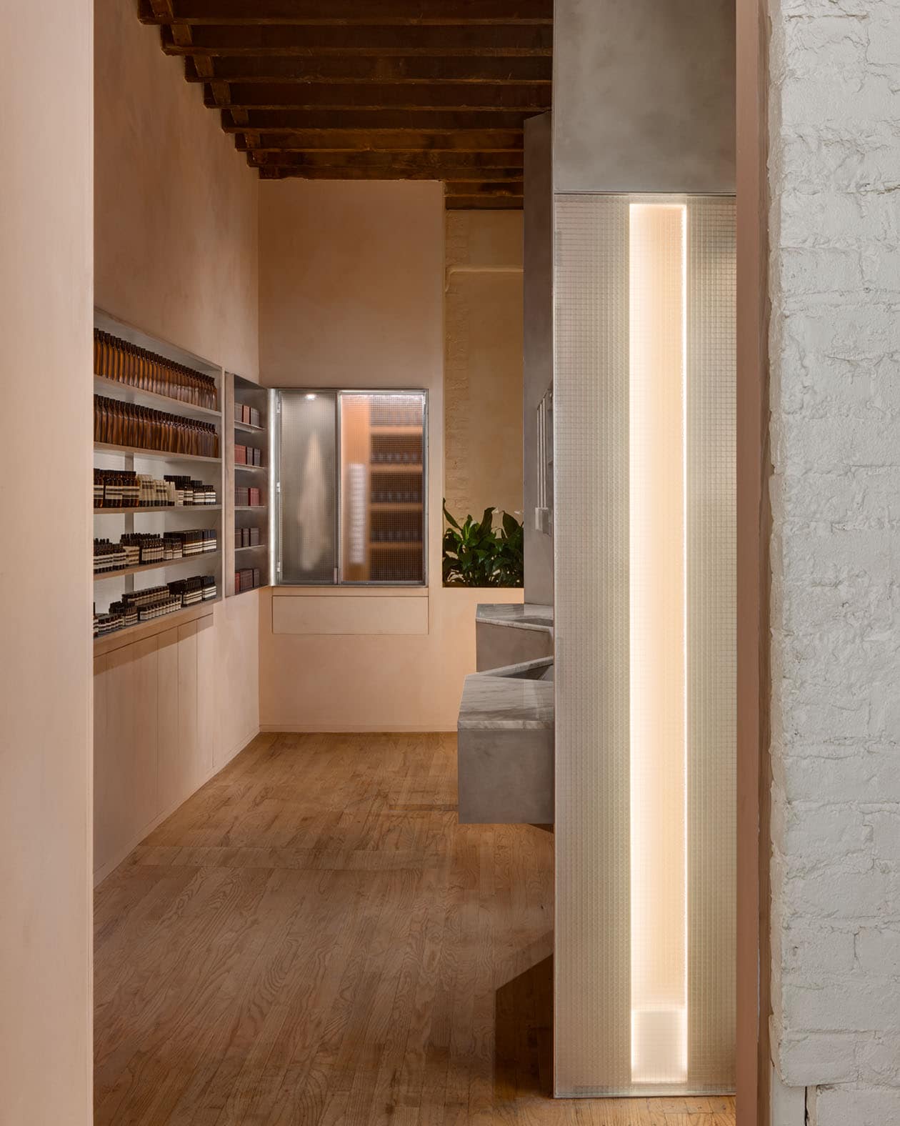 aesop nolita store interior