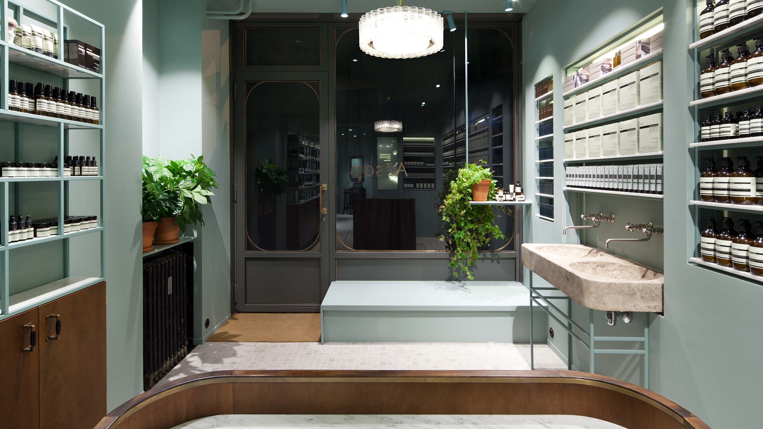 Aesop Passy store interior