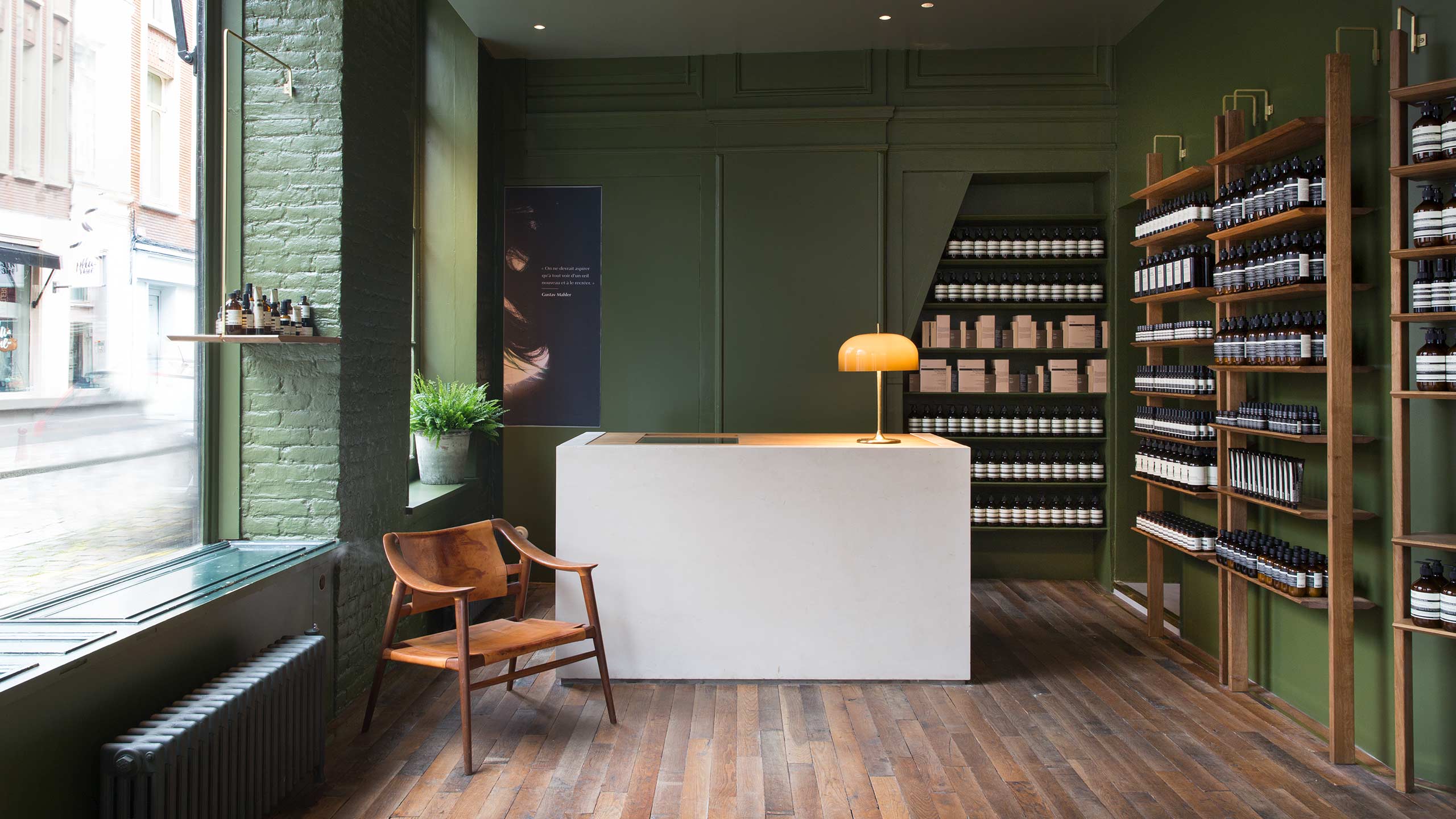 Aesop Vieux Lille store interior