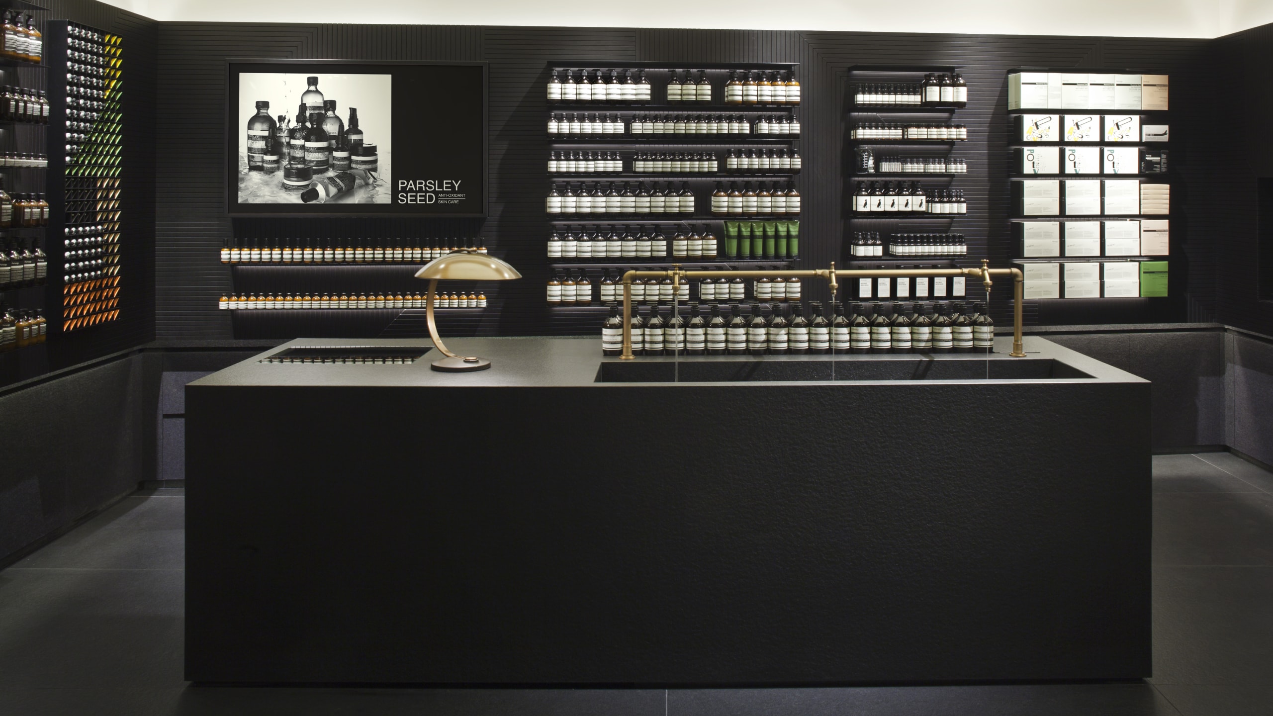 Aesop Karlspassage store interior