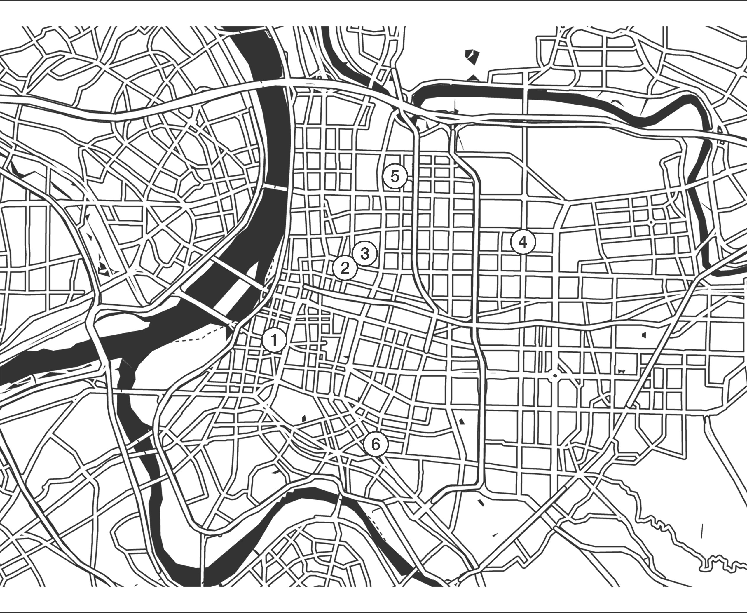 Map of Taipei