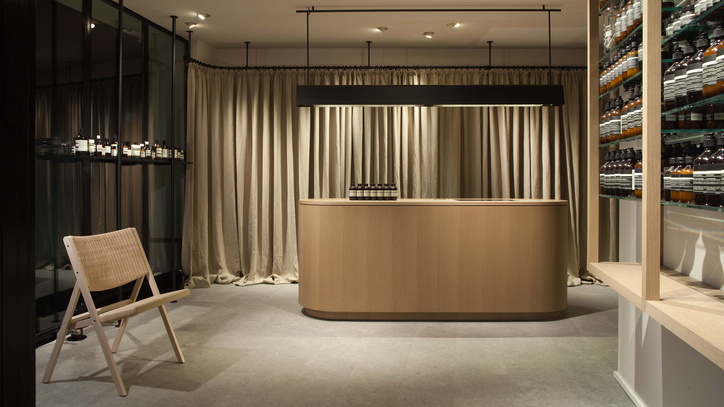 Aesop ABC-Viertel store interior 