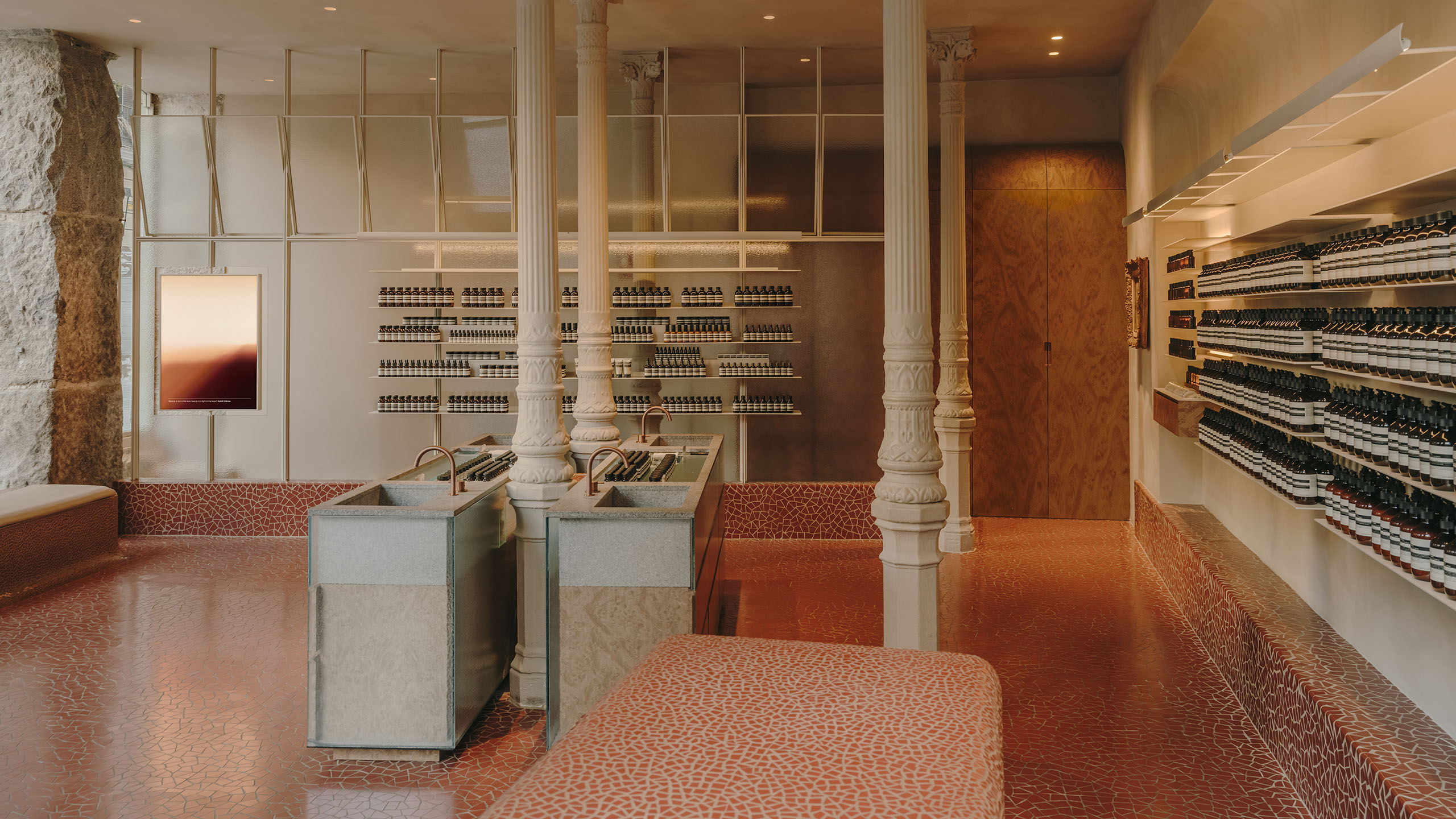 Aesop Fernando VI store interior.