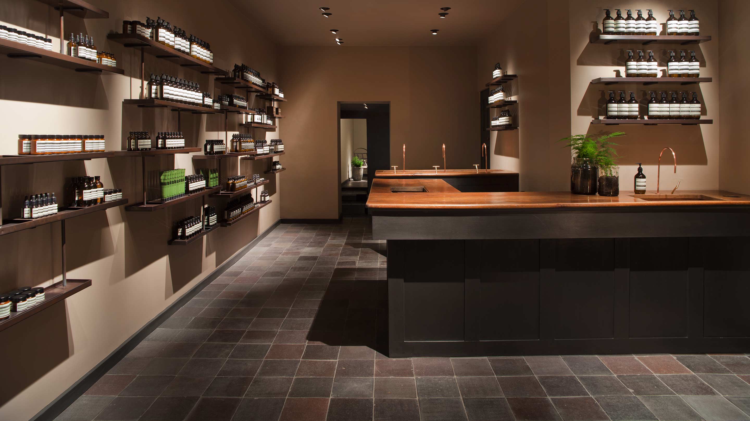 Aesop Lamb's Conduit store interior 