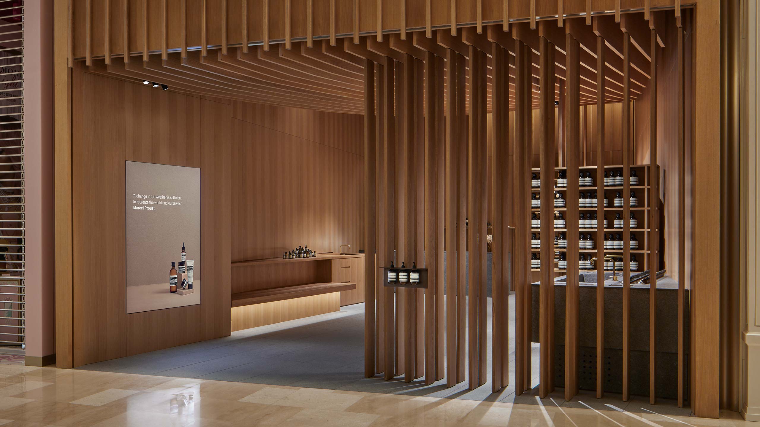 Aesop Lotte World Tower Mall Store Front
