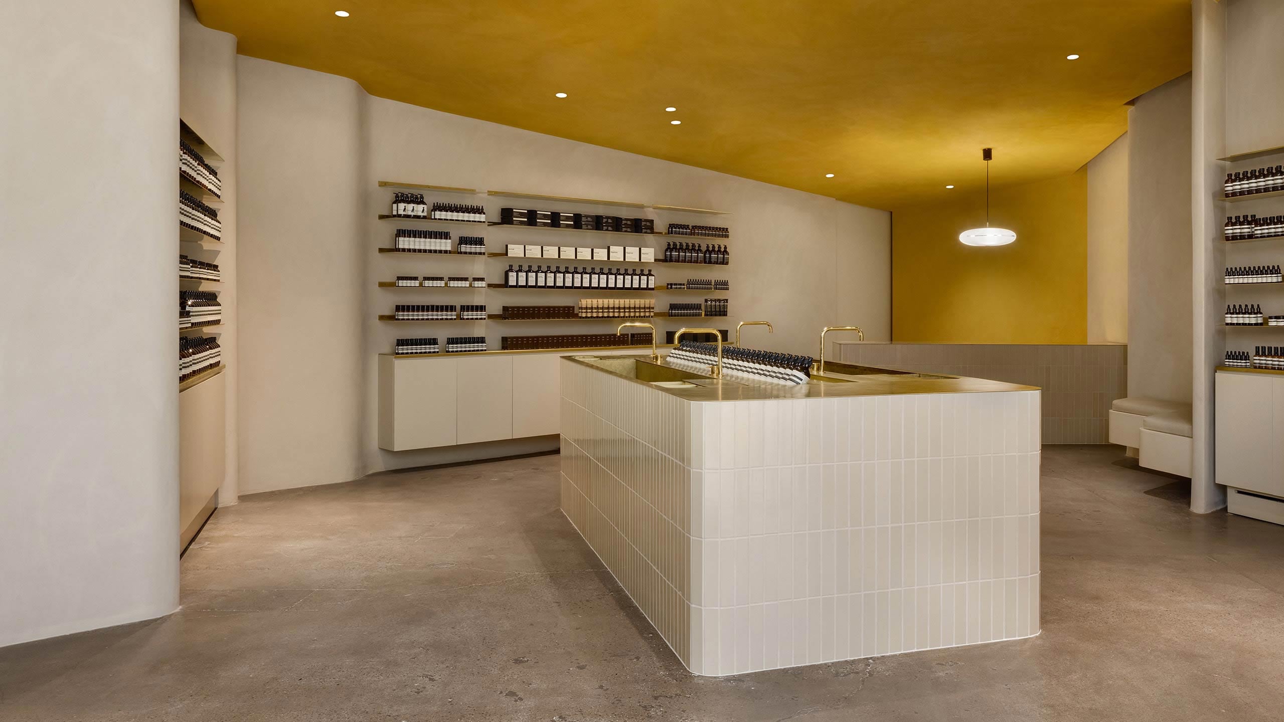Aesop Cherry Creek store interior