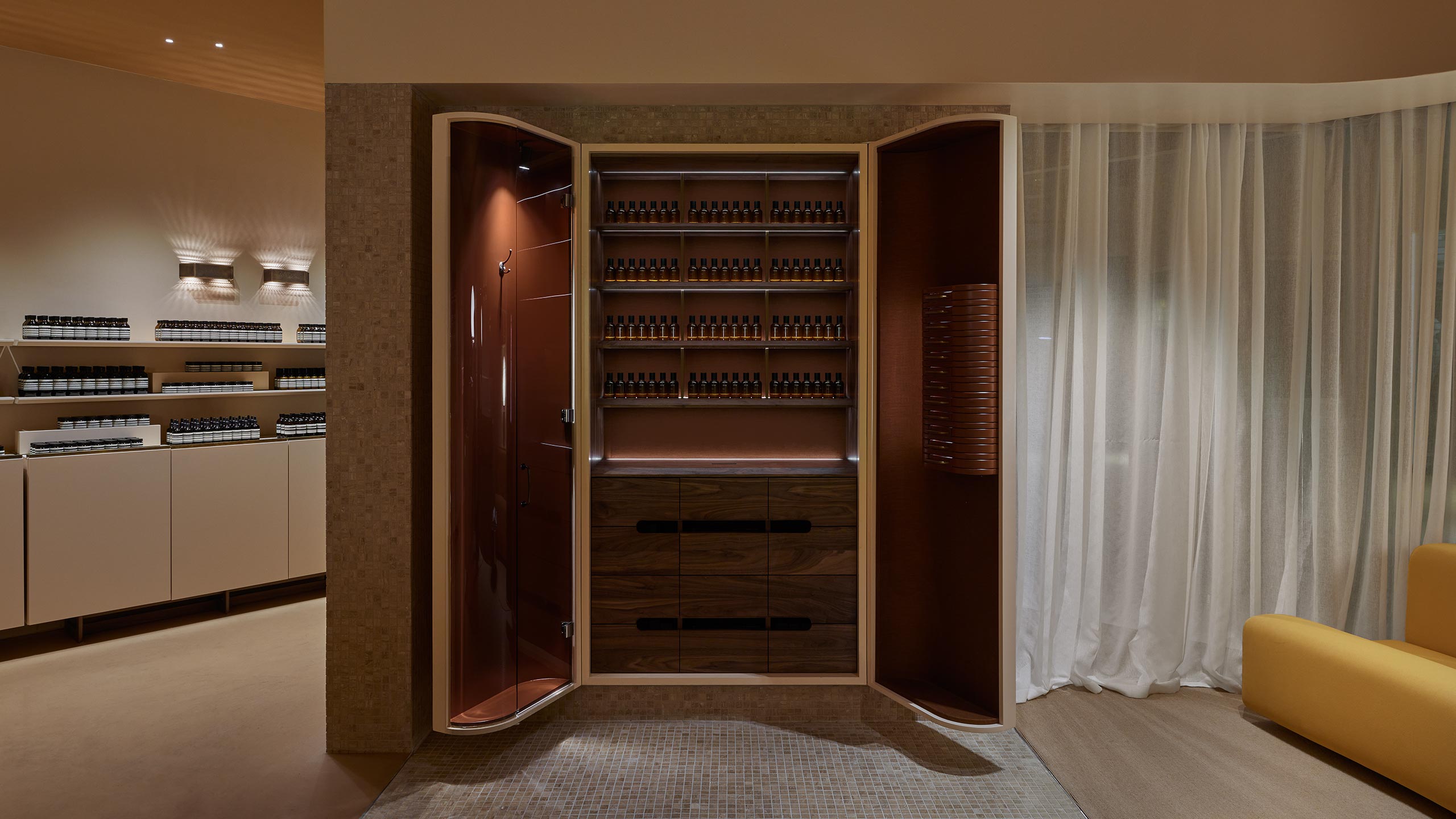Aesop Parnas Mall store interior