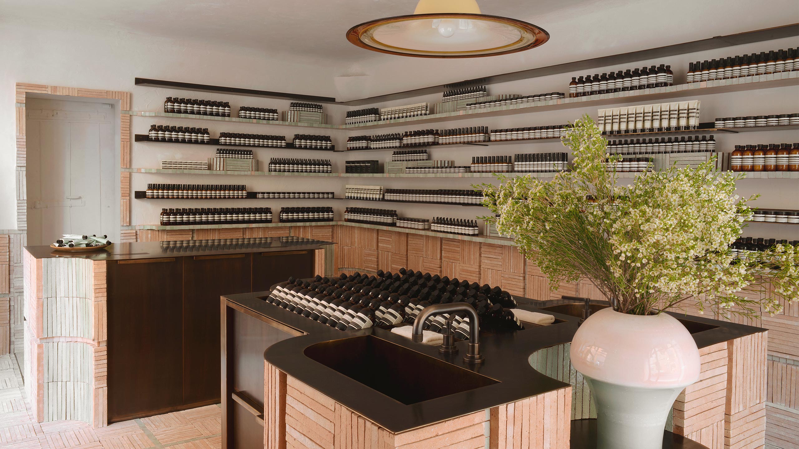 Aesop Aix-en-Provence store interior.