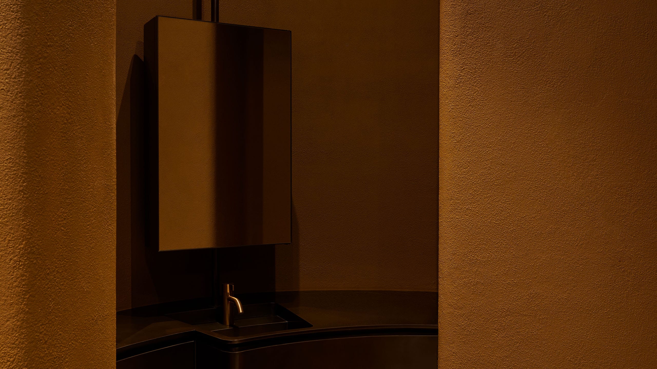 A private consultation area with en-suite sink