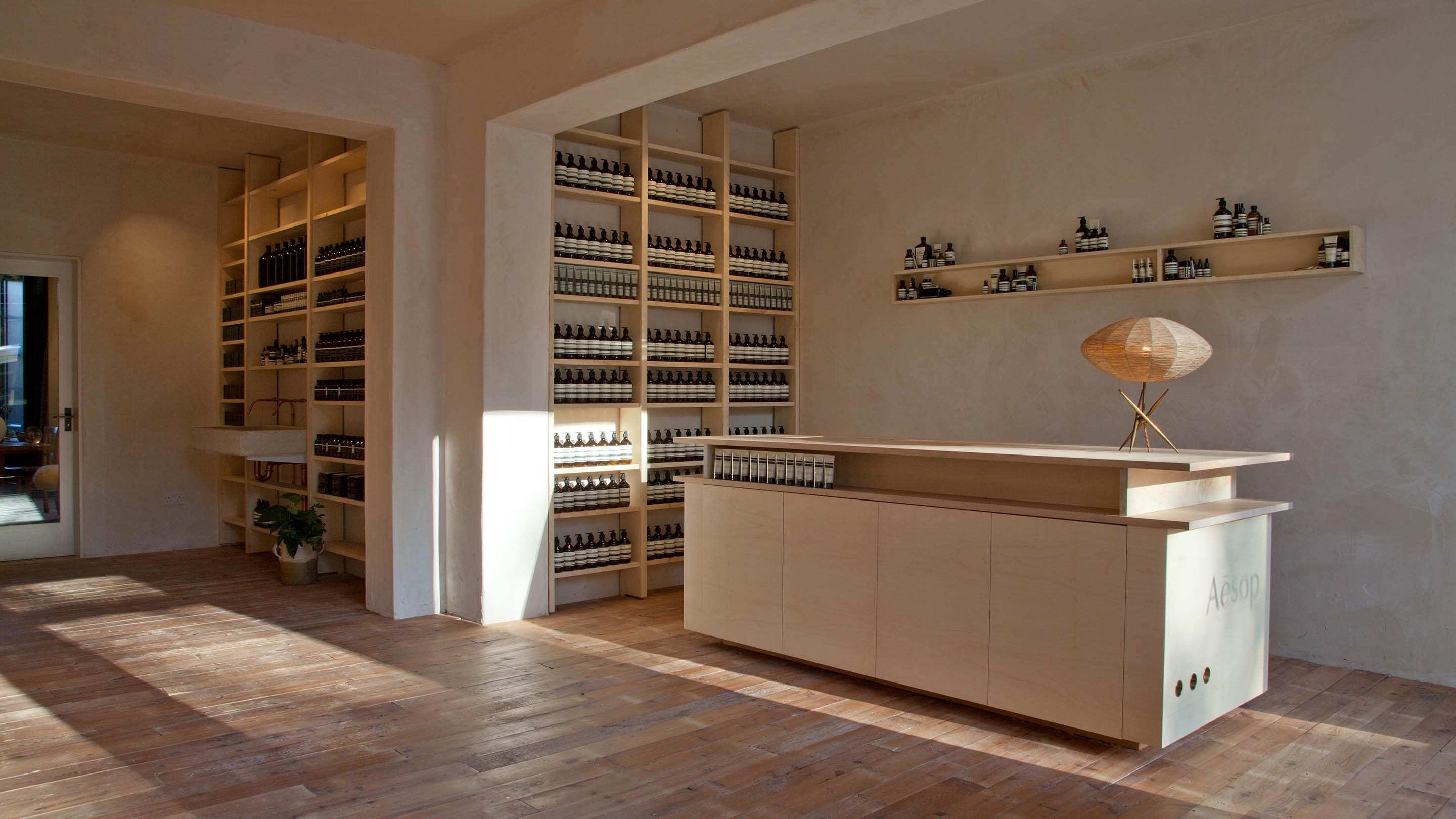 Aesop Stockbridge store interior