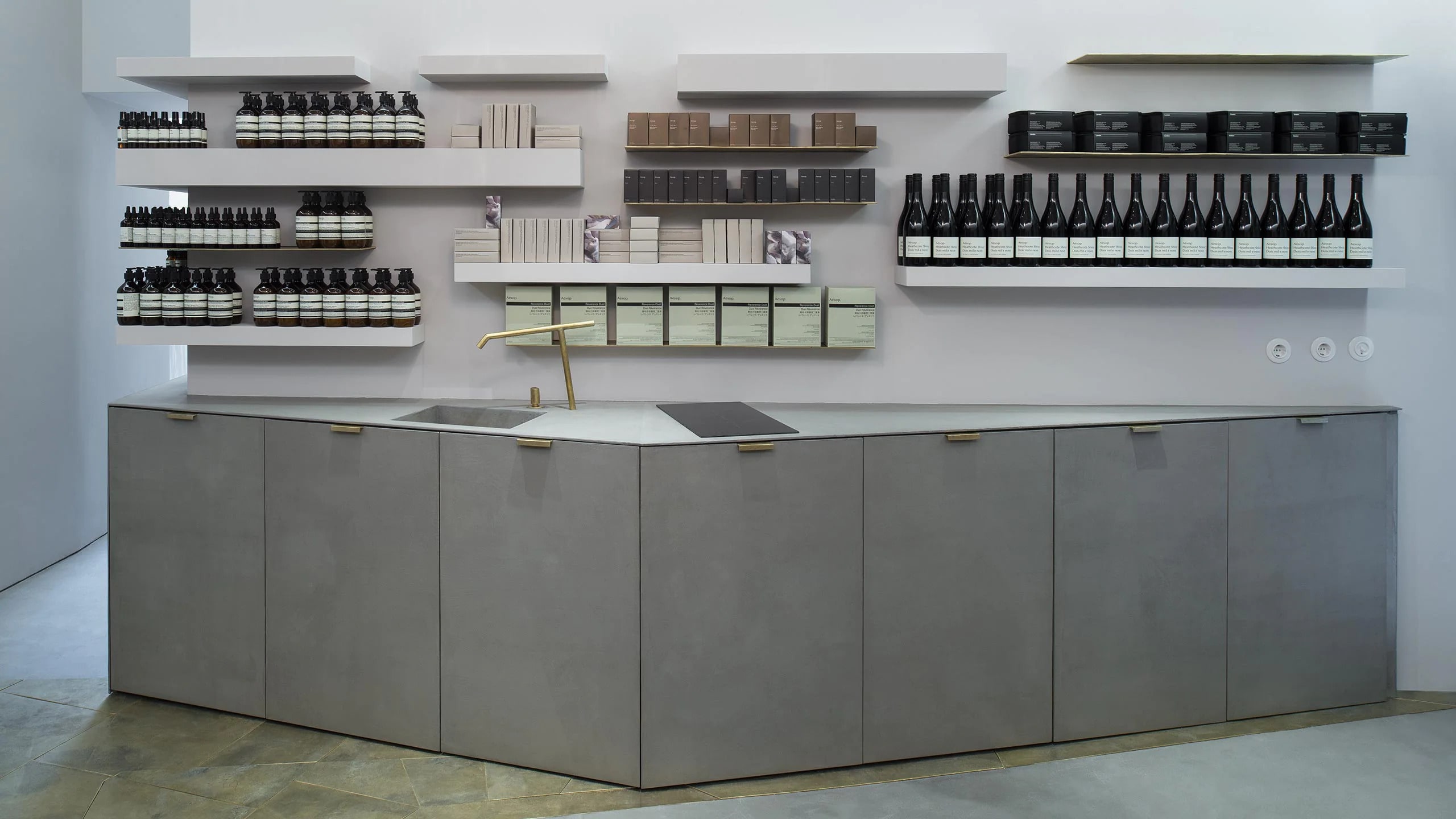 Aesop Brera interior