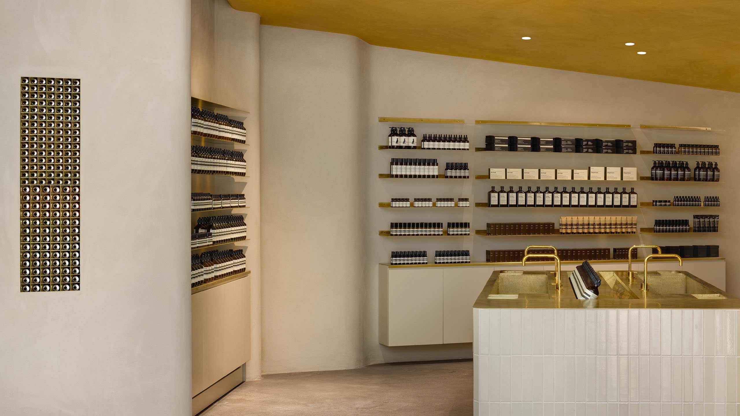 Aesop Cherry Creek store interior