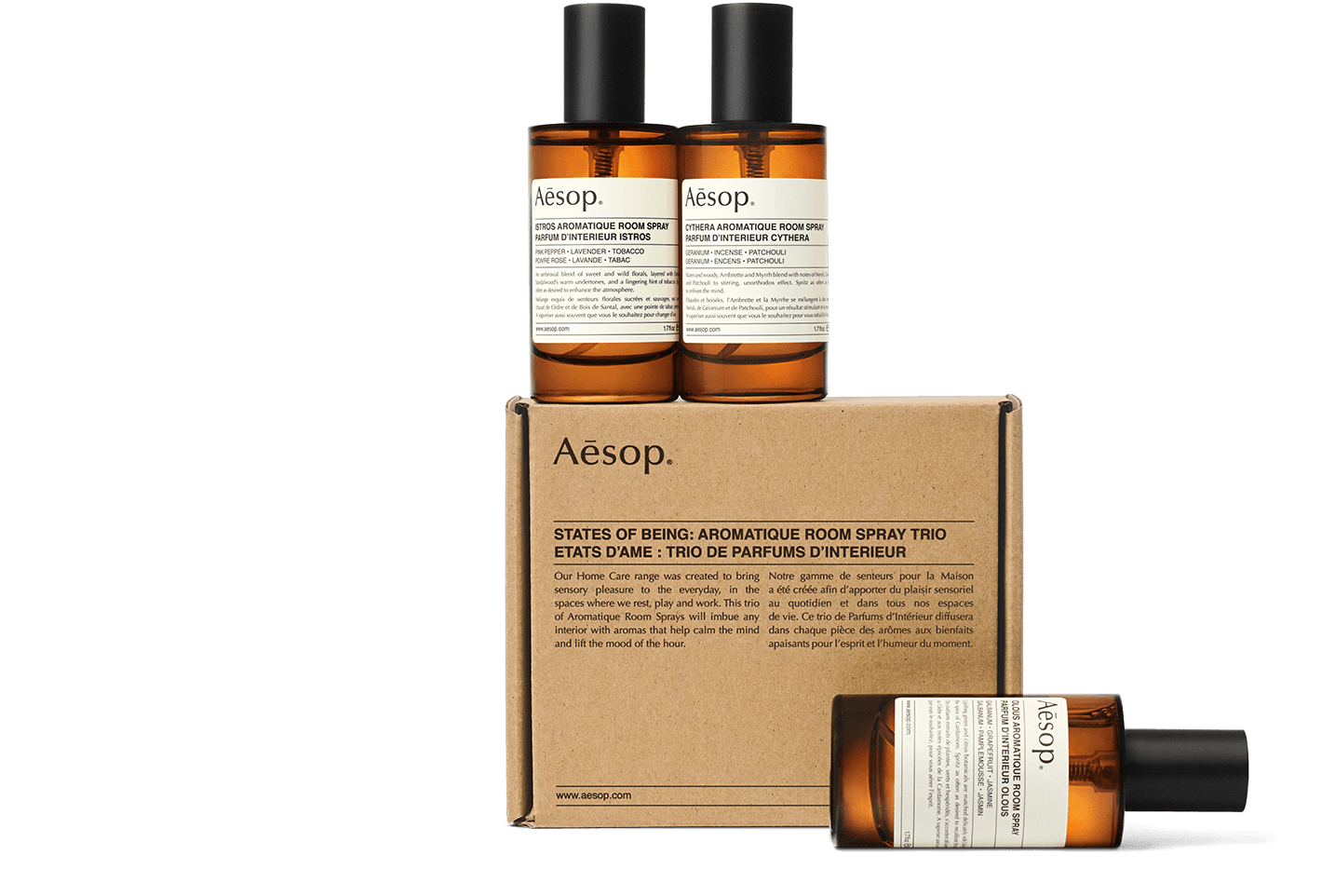 【新品】Aesop アロマティック ルームスプレー トリオ