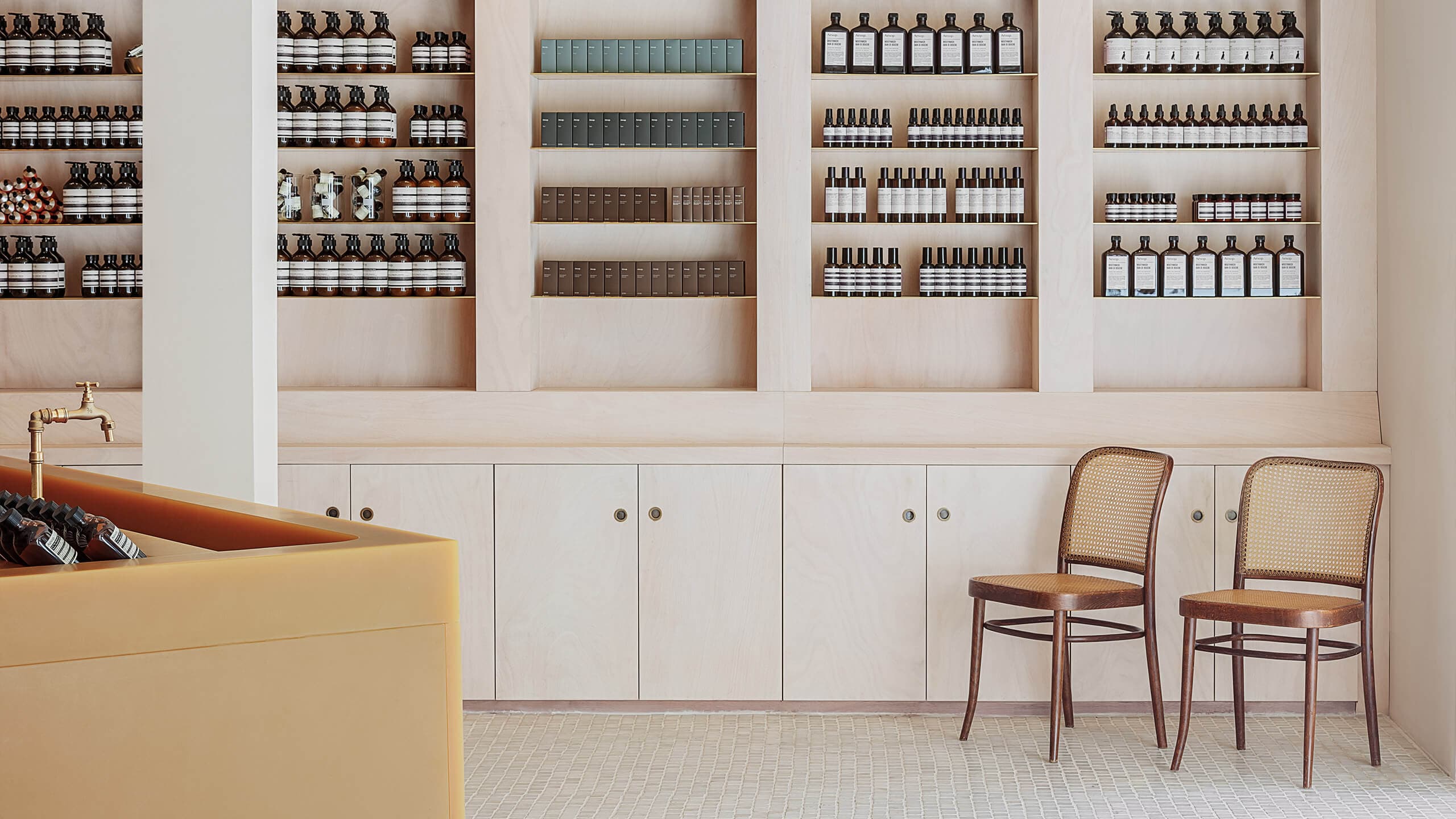 Aesop Toulouse store interior 