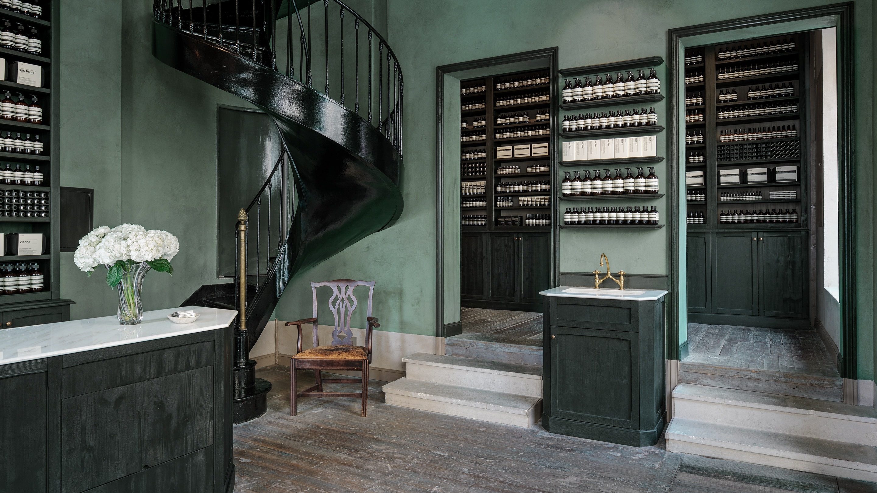 Aesop Bordeaux store interior