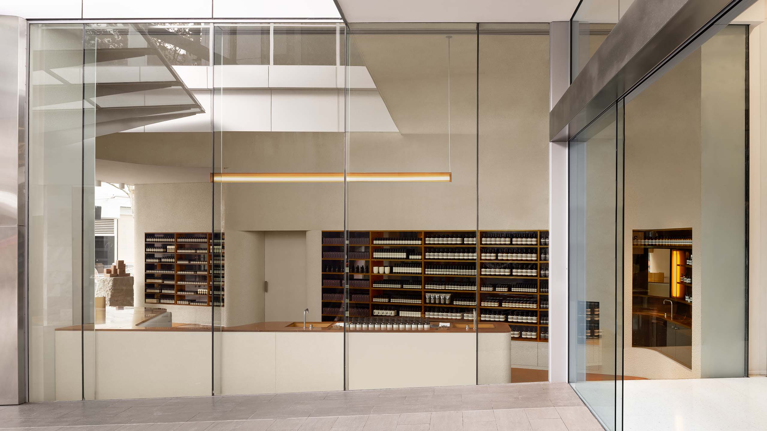Aesop Perth City store view from outside