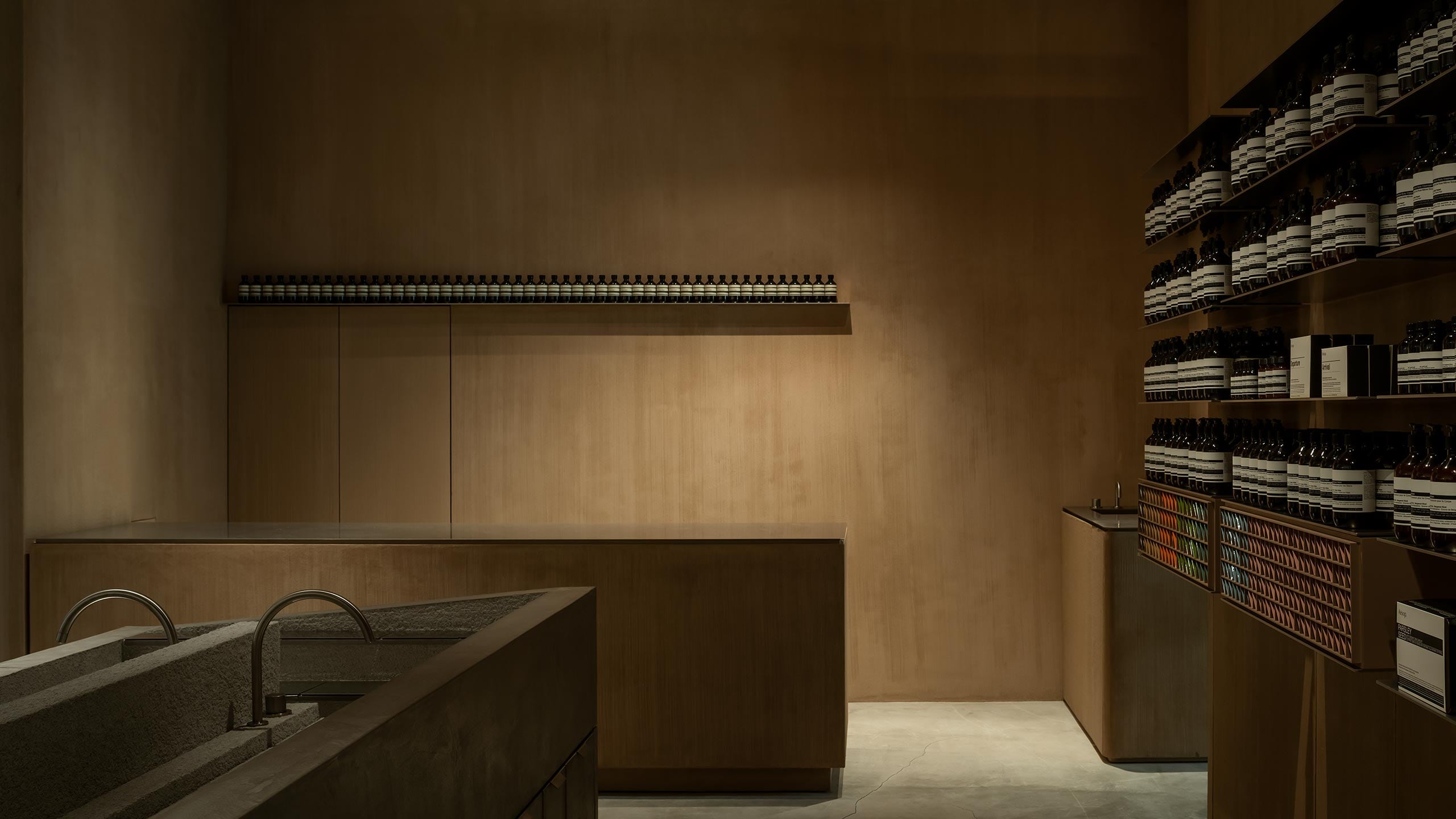 Aesop Shibuya Scrable Square Store Interior