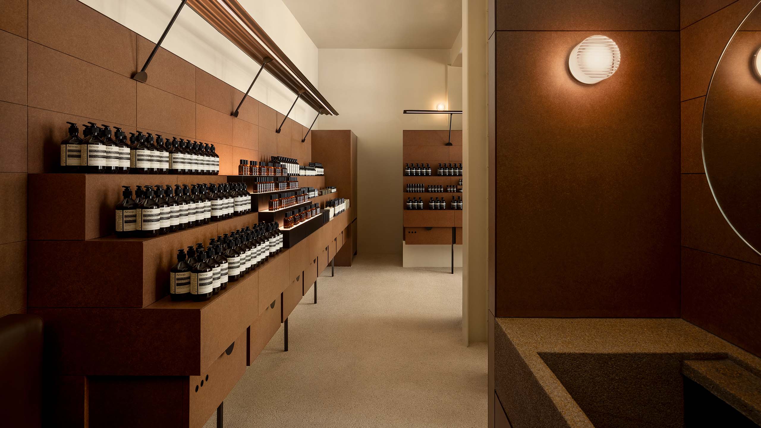 Aesop Taichung store interior