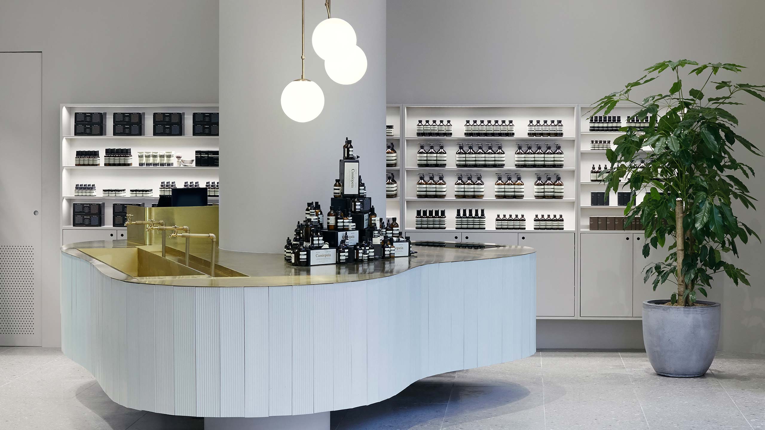 Aesop Hanam Starfield store interior